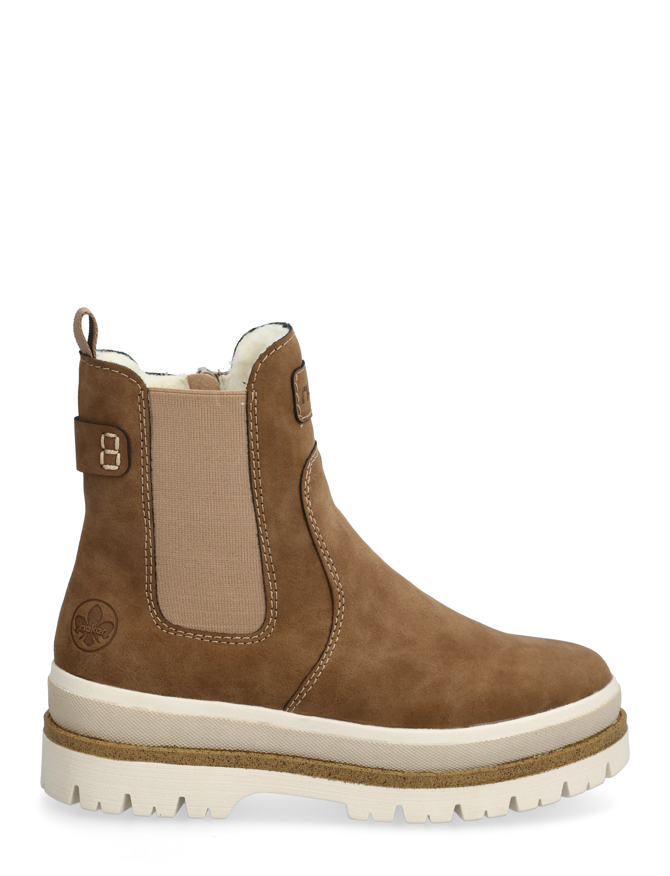 Rieker Ladies Mid Height Boots Y6260-14 Blue dam – bild 2