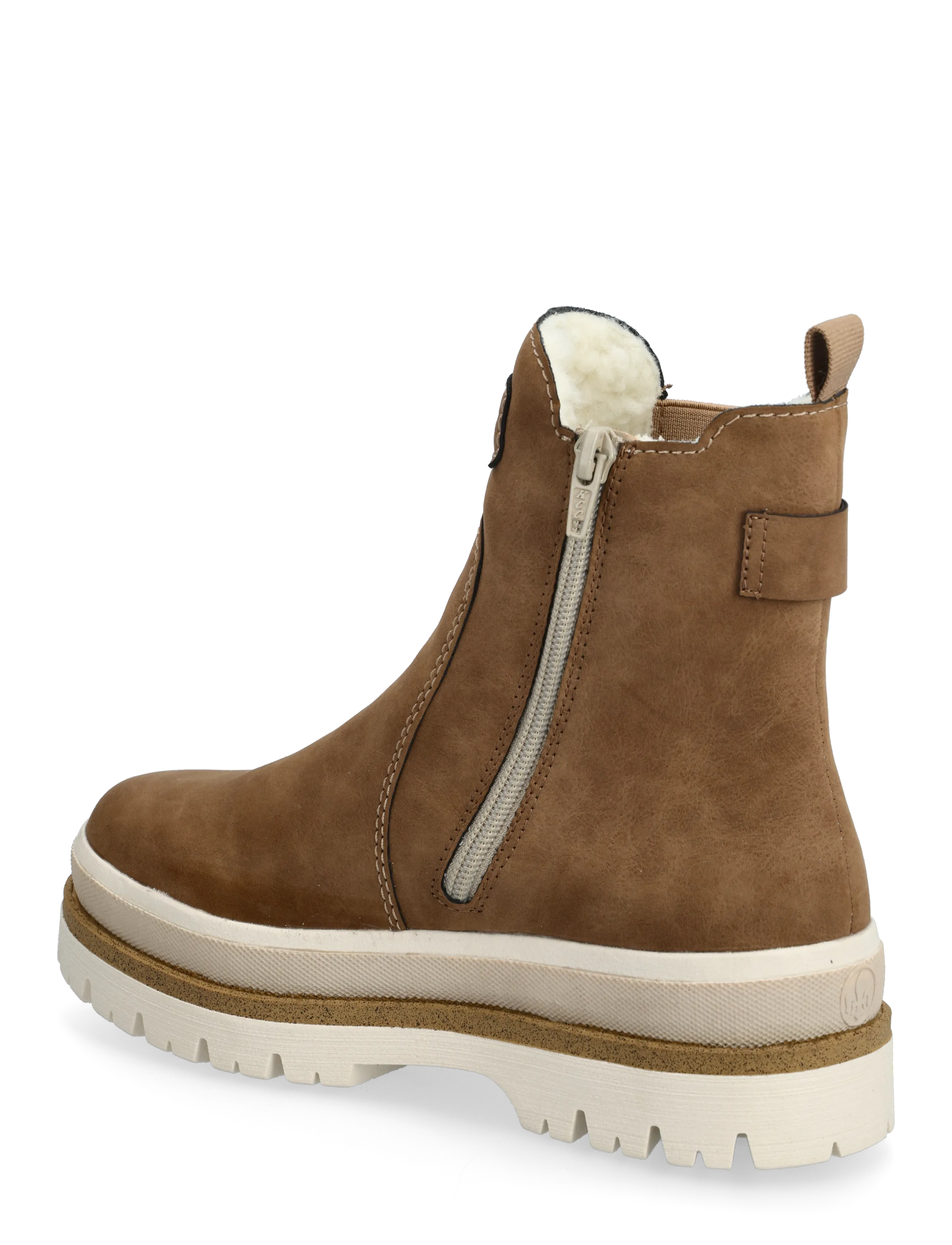 Rieker Ladies Mid Height Boots Y6260-14 Blue dam – bild 3