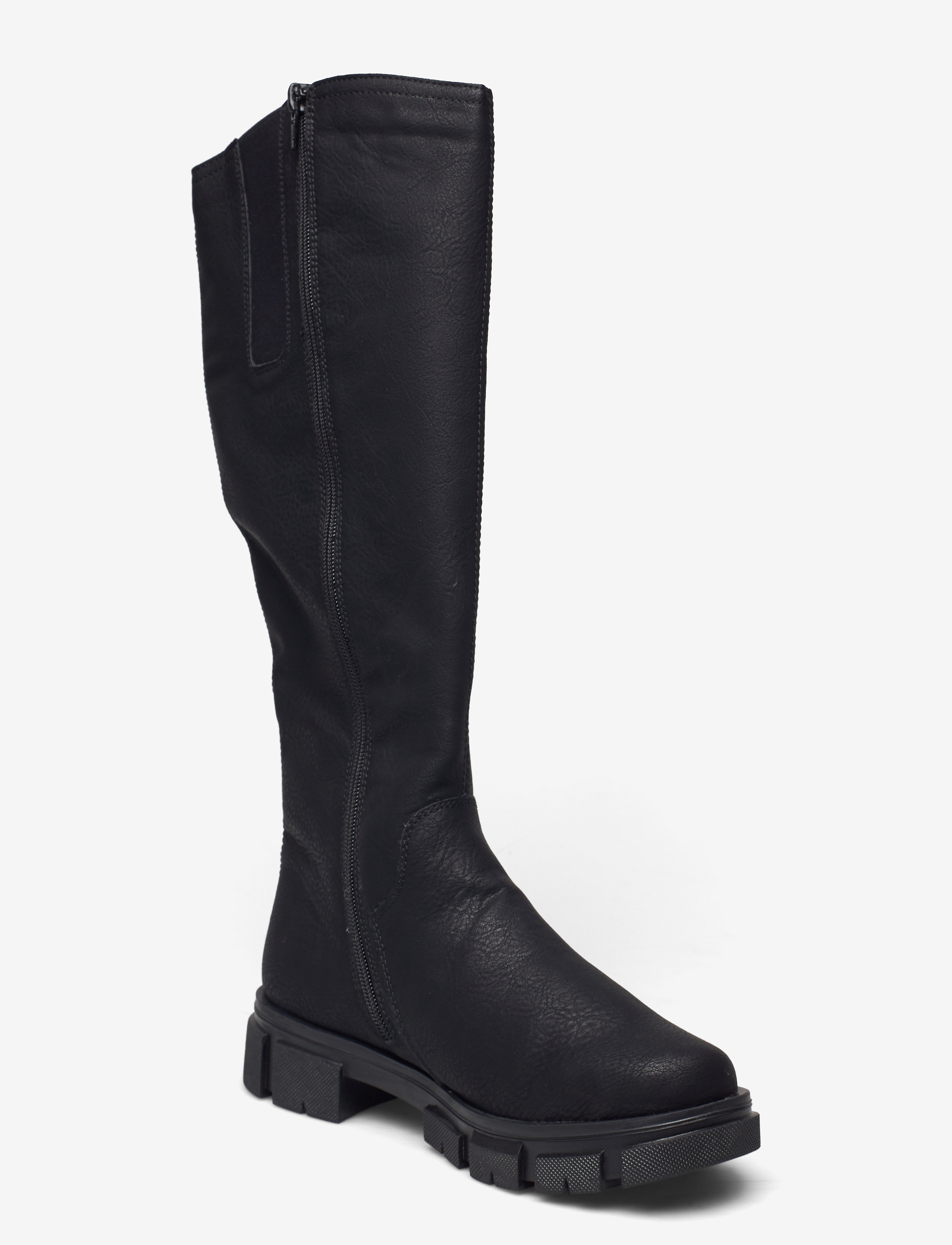Rieker Y7190, 39, Black, Støvler > Lange, Dame