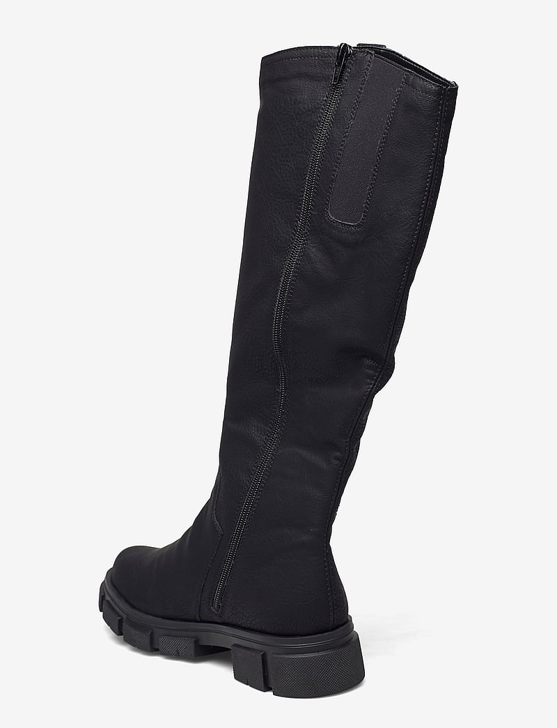 Rieker - Y7190 - kniehohe stiefel - black - 4