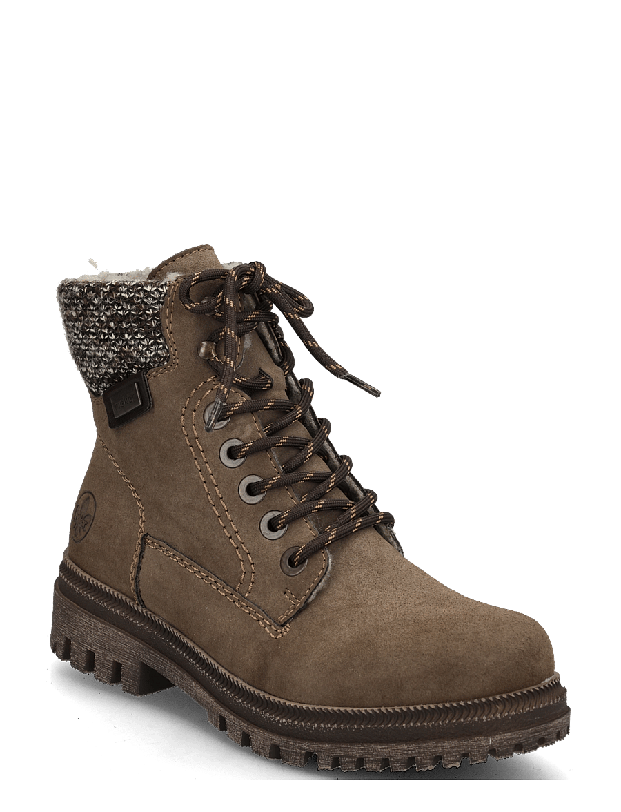 Rieker - Y7621-25 - geschnürte stiefel - brown - 0