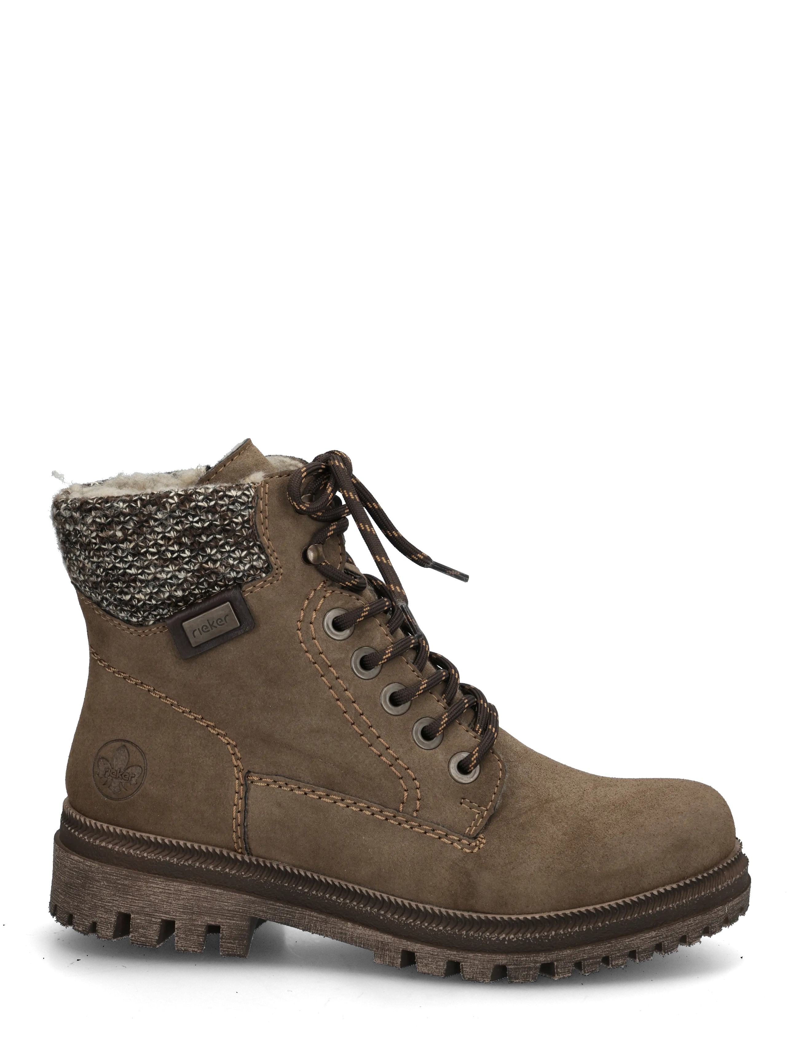Rieker - Y7621-25 - laced boots - brown - 2
