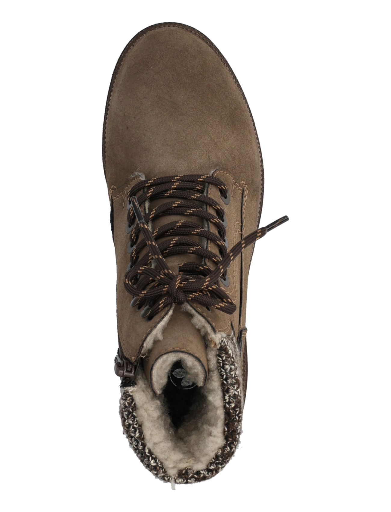 Rieker - Y7621-25 - geschnürte stiefel - brown - 3