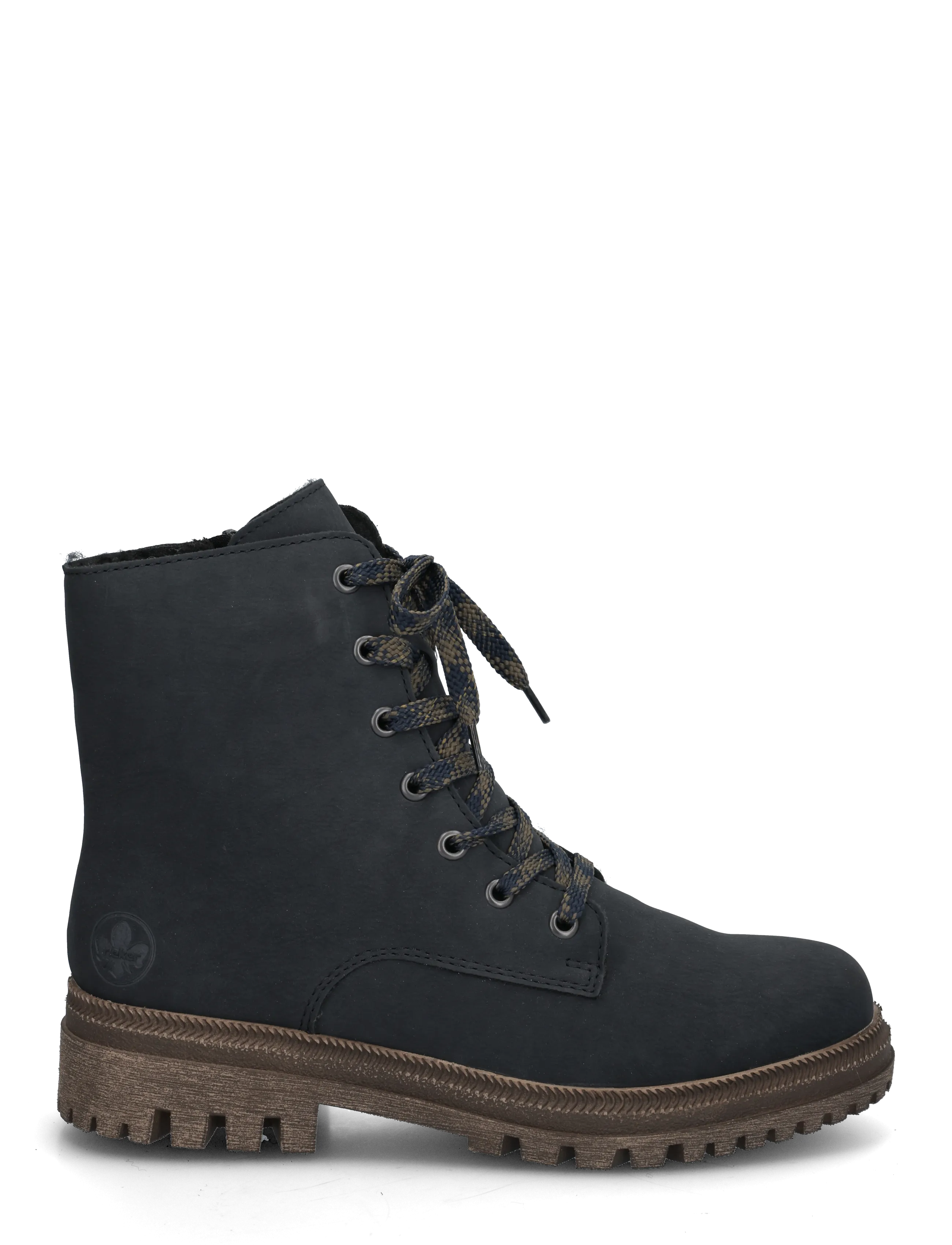 Rieker - Rieker Ladies mid height boots Y7622-25 Brown - kängor - blue - 2