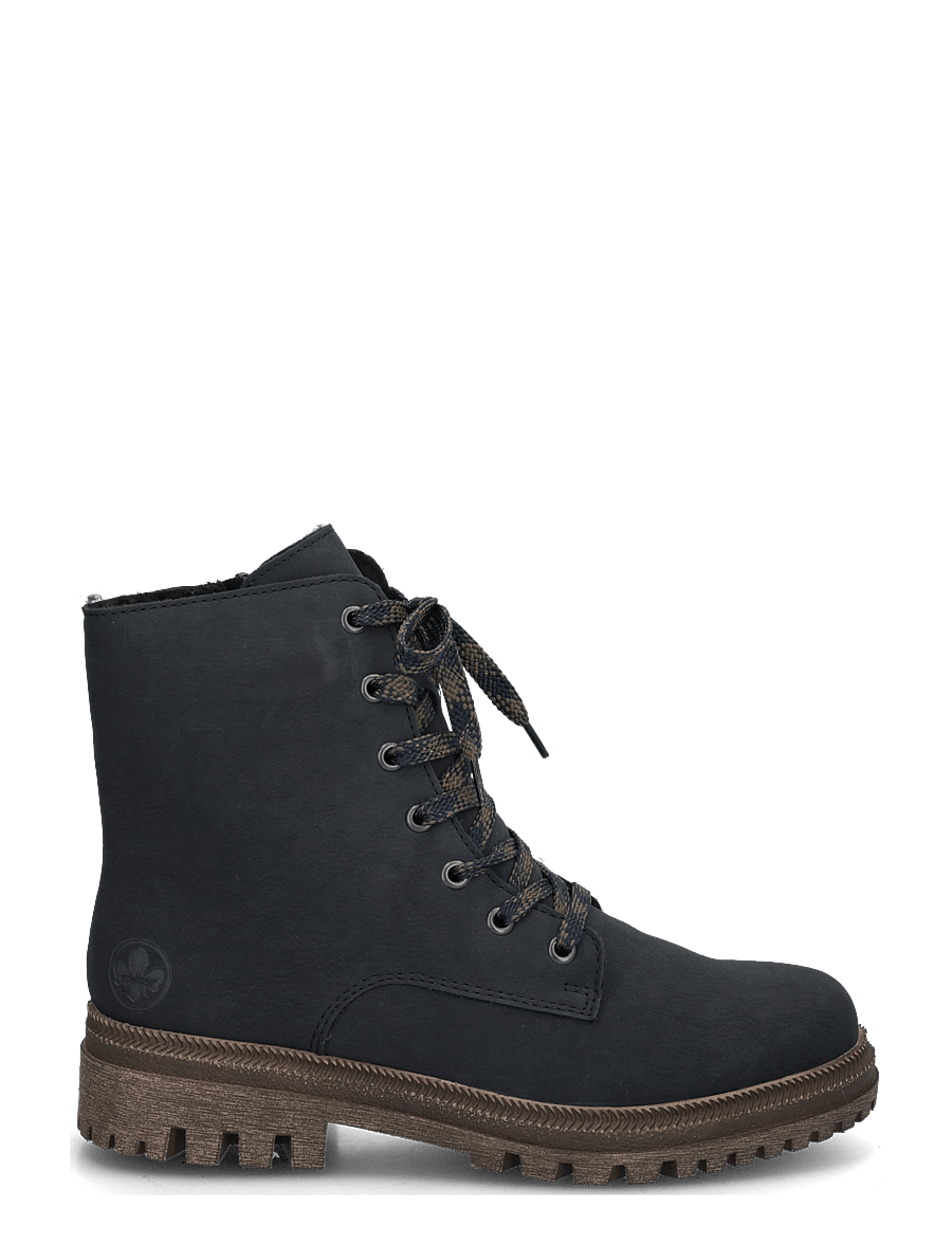 Rieker - Y7622-14 - flache stiefeletten - blue - 2