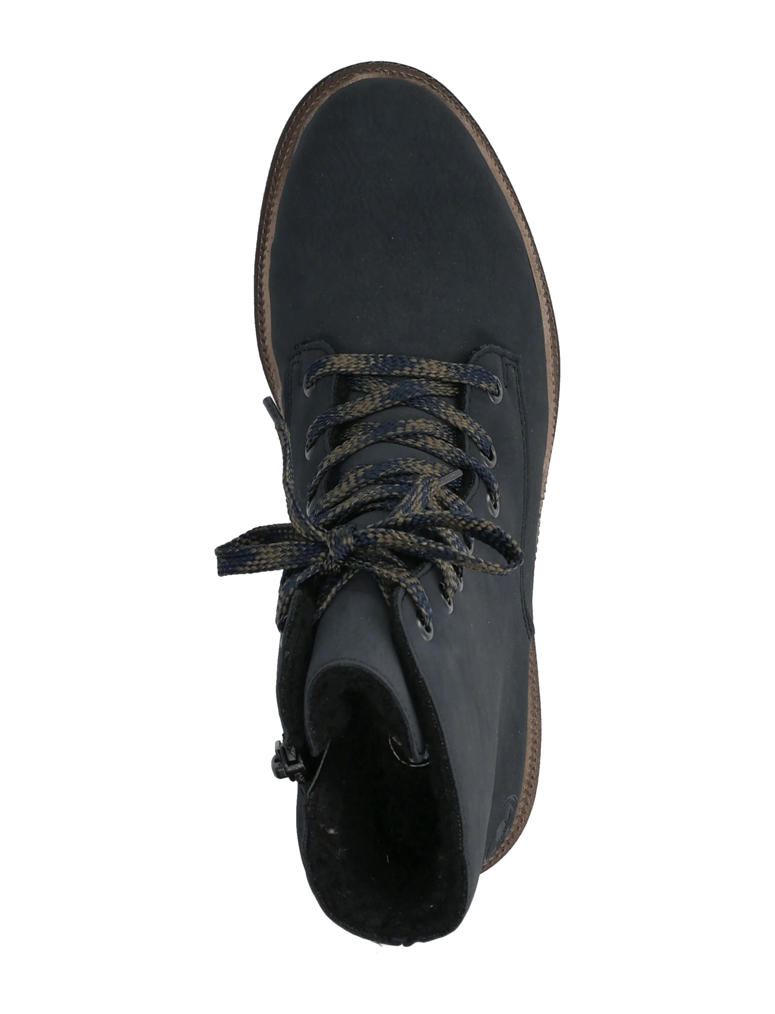 Rieker - Rieker Ladies mid height boots Y7622-25 Brown - kängor - blue - 3