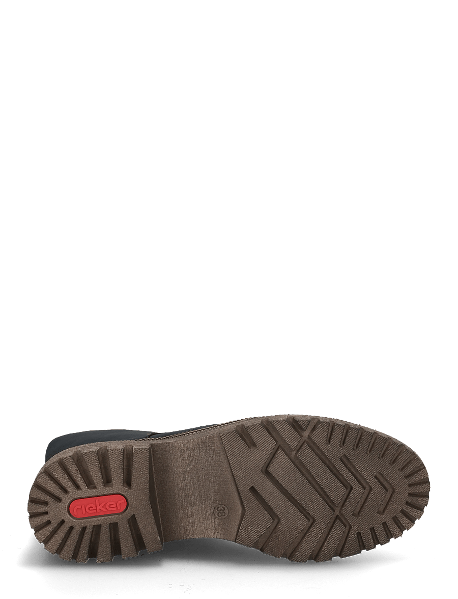 Rieker - Rieker Ladies mid height boots Y7622-25 Brown - kängor - blue - 4