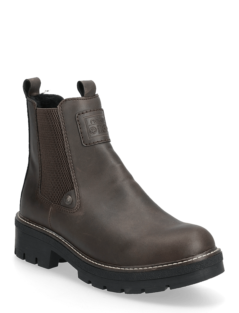 Rieker - Y8150 - flat ankle boots - brown - 0