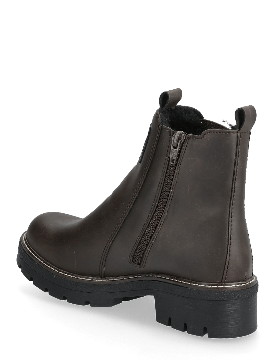 Rieker - Y8150 - platta ankelboots - brown - 2