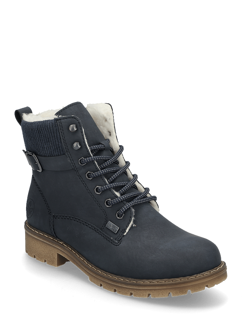 Rieker - Y9102 - snørestøvler - blue - 0
