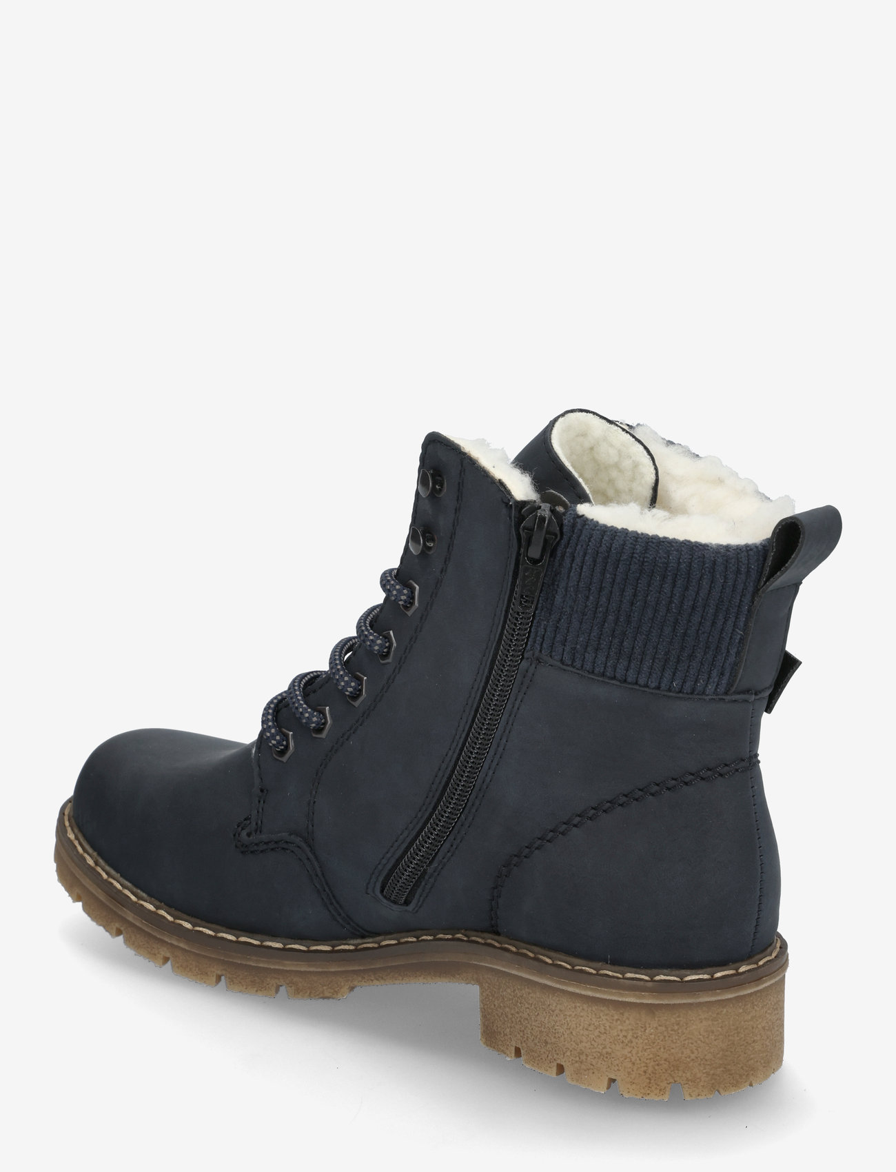 Rieker - Y9102 - laced boots - blue - 2