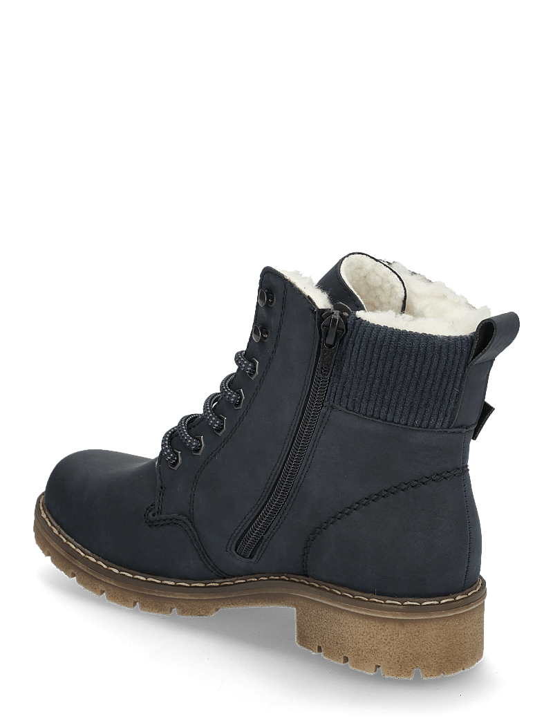 Rieker - Y9102 - snørestøvler - blue - 2