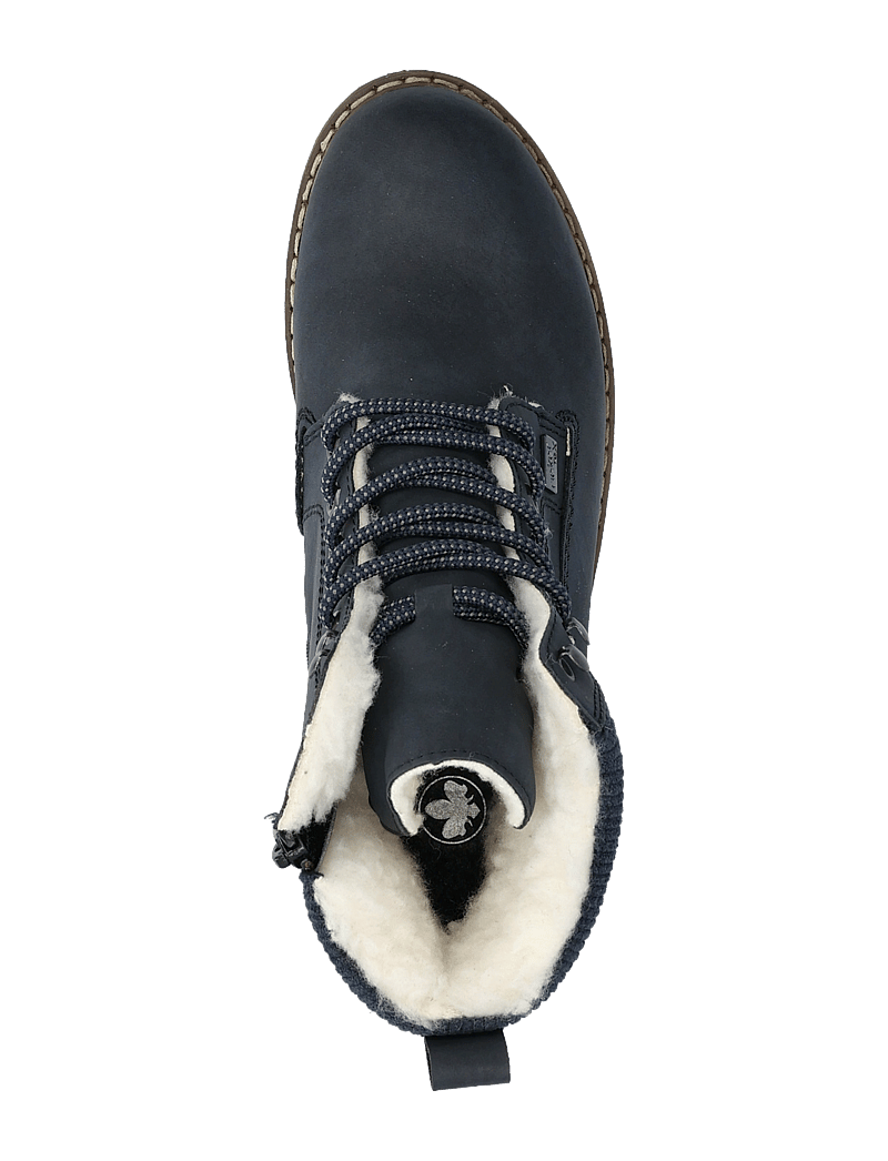 Rieker - Y9102 - snørestøvler - blue - 3