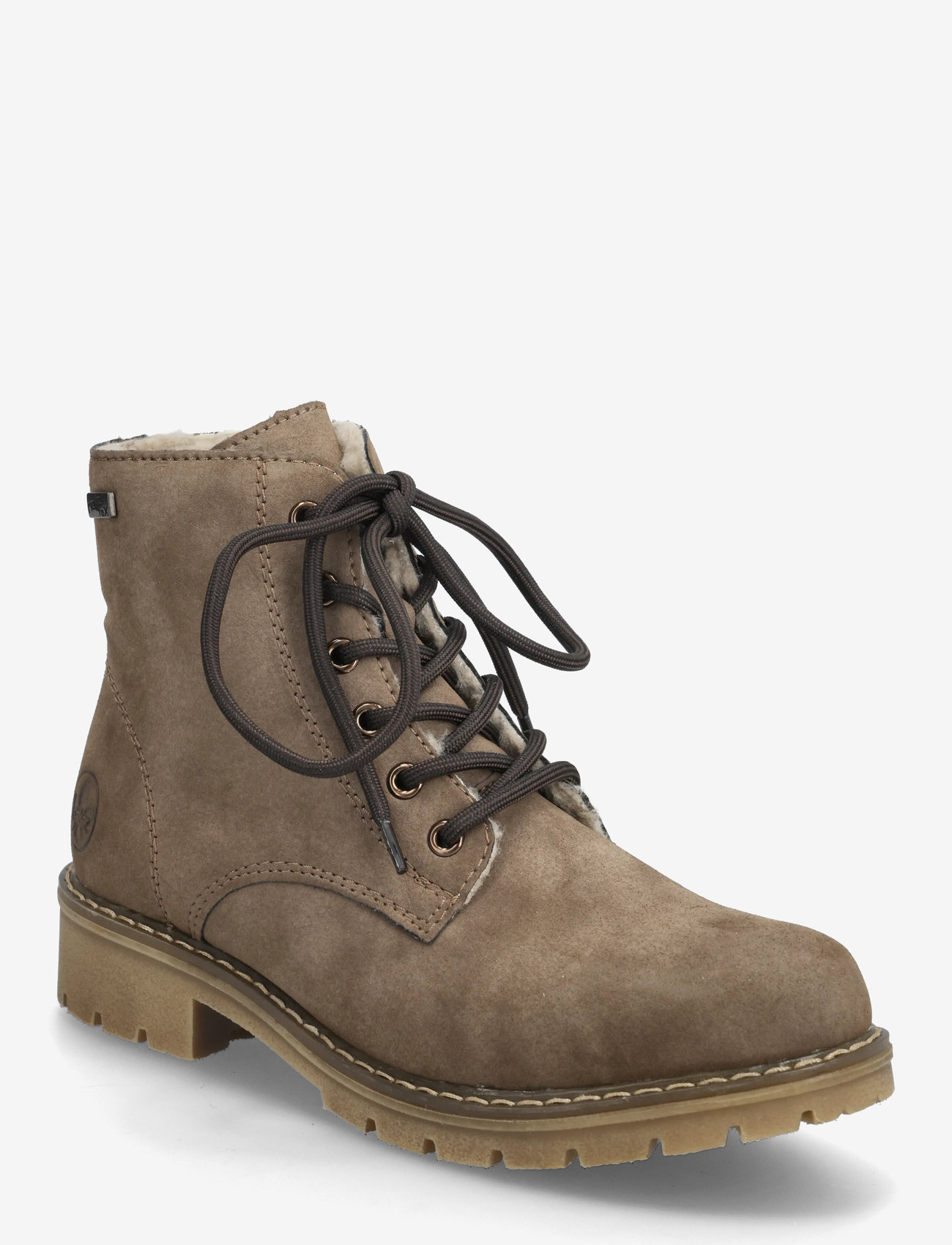 Rieker - Y9103 - platta ankelboots - brown - 0