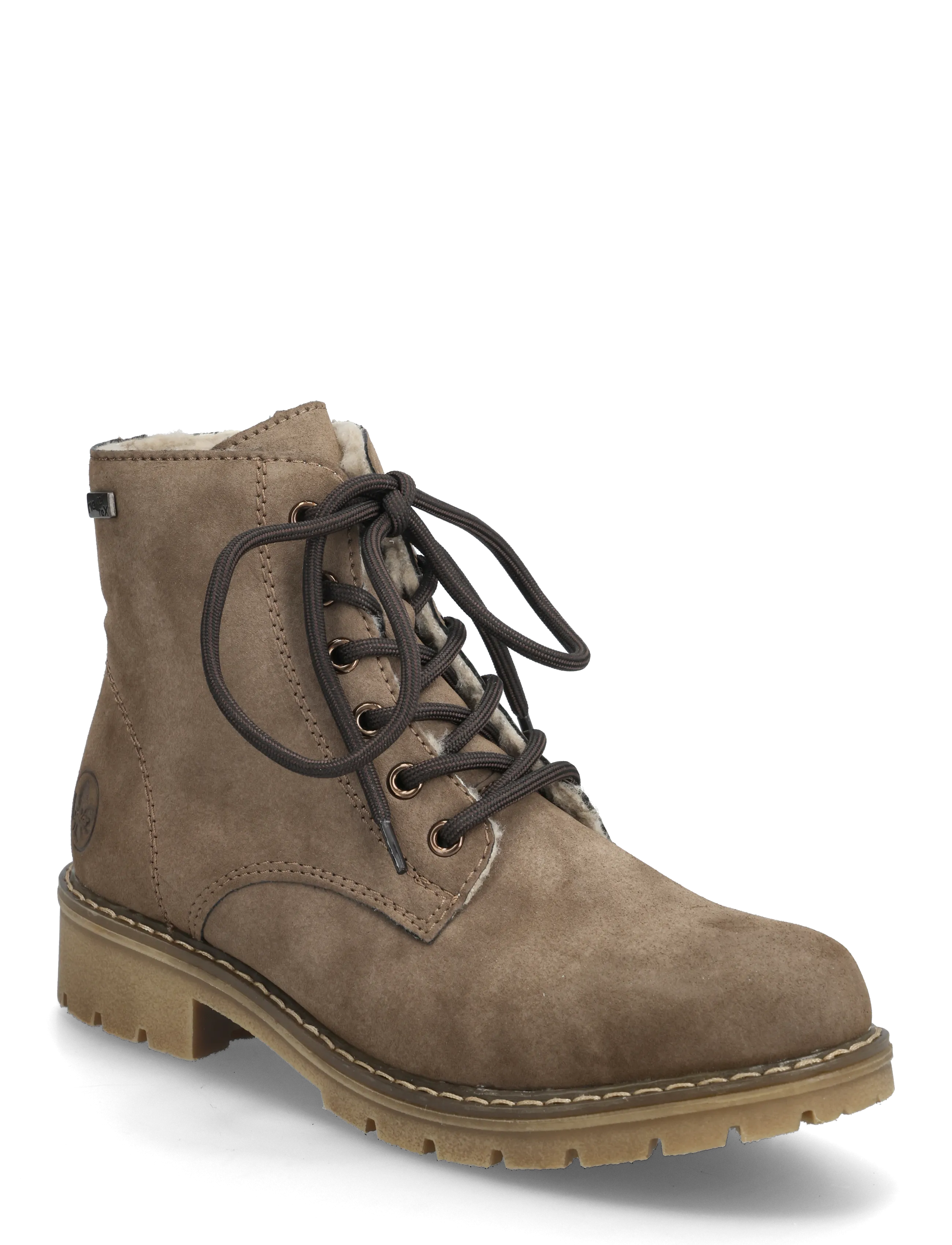 Rieker - Rieker Ladies mid height boots Y9103-24 Brown - flache stiefeletten - brown - 0