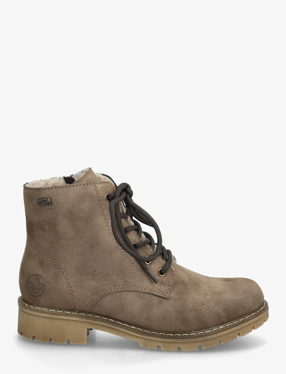 Rieker - Y9103 - platta ankelboots - brown - 1