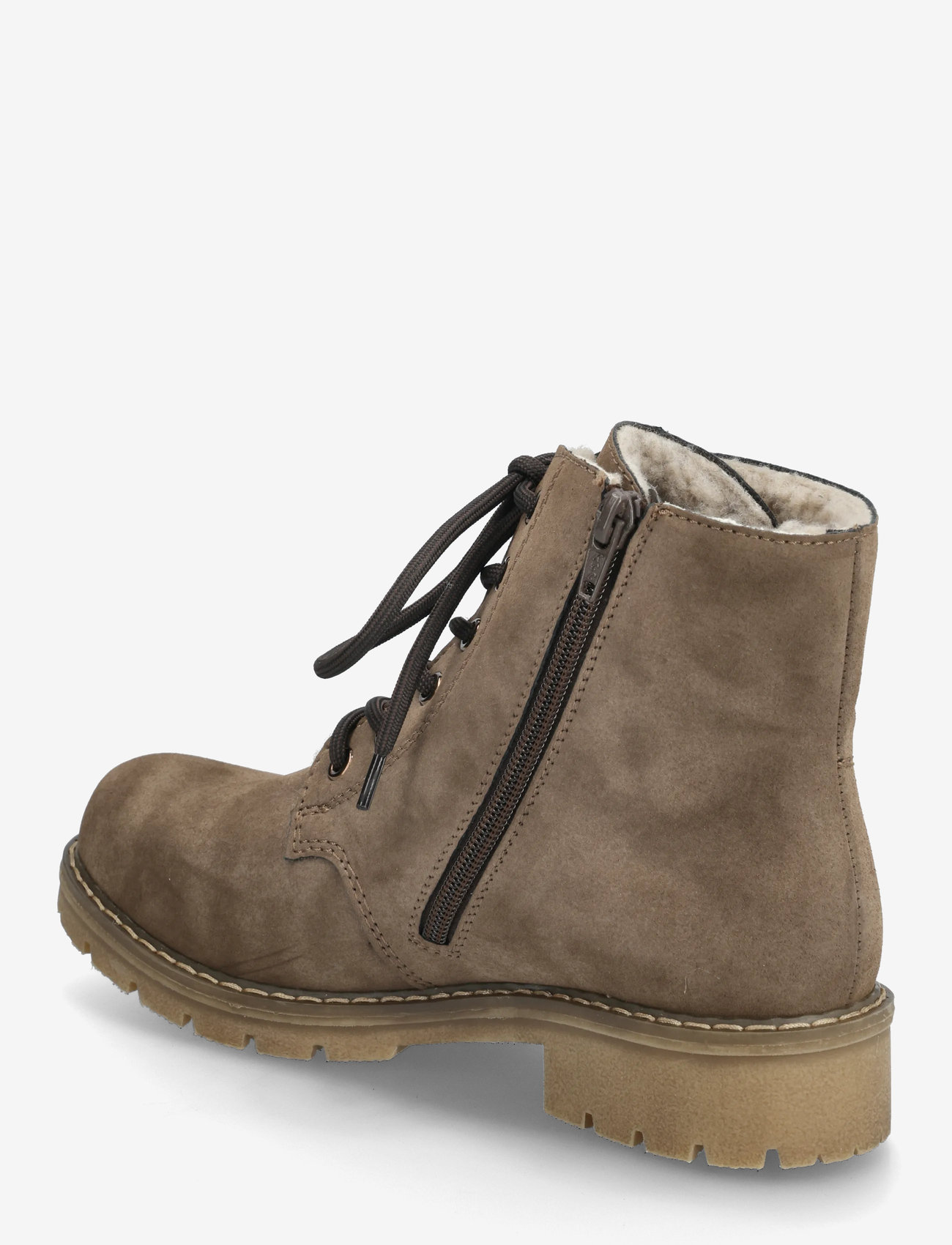 Rieker - Y9103 - platta ankelboots - brown - 2