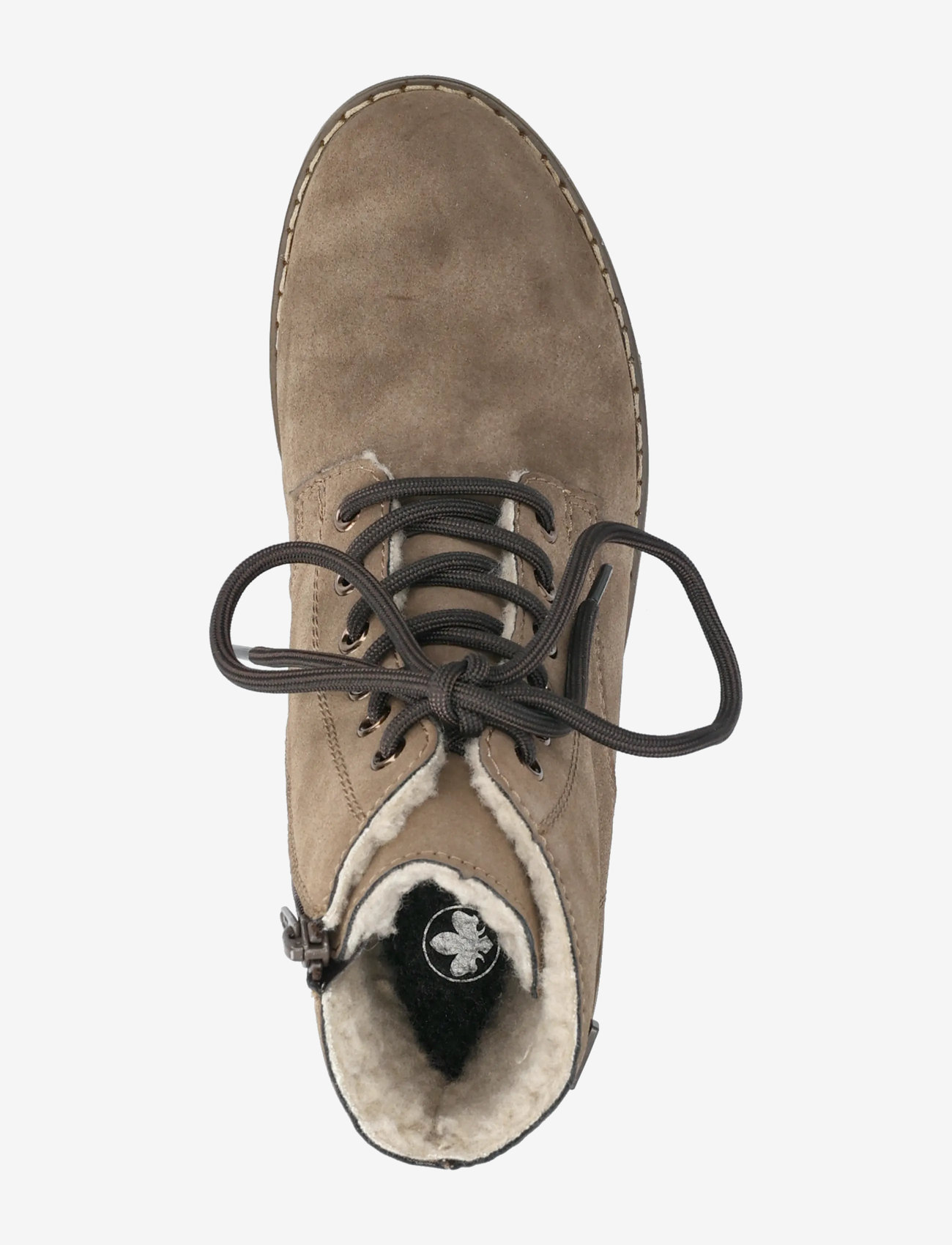 Rieker - Y9103 - platta ankelboots - brown - 3