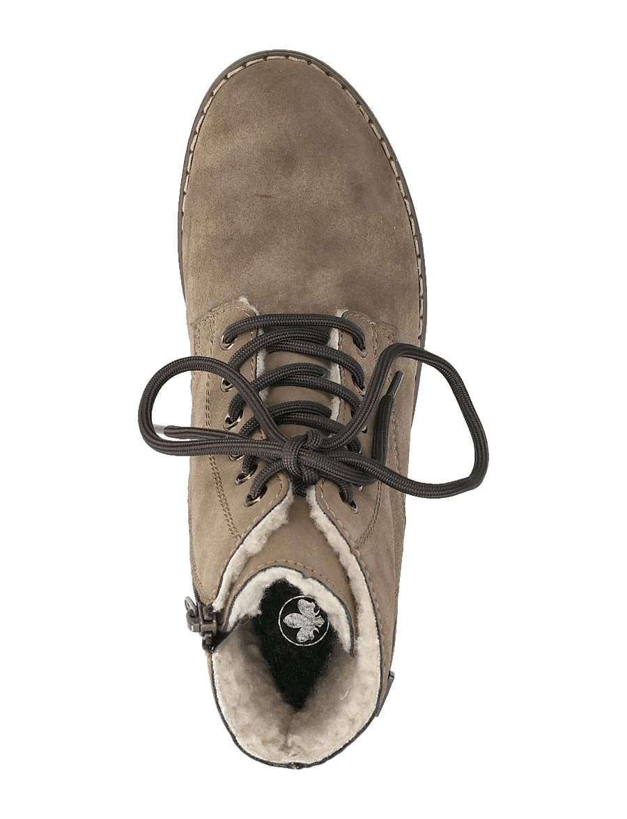 Rieker - Rieker Ladies mid height boots Y9103-24 Brown - flache stiefeletten - brown - 3