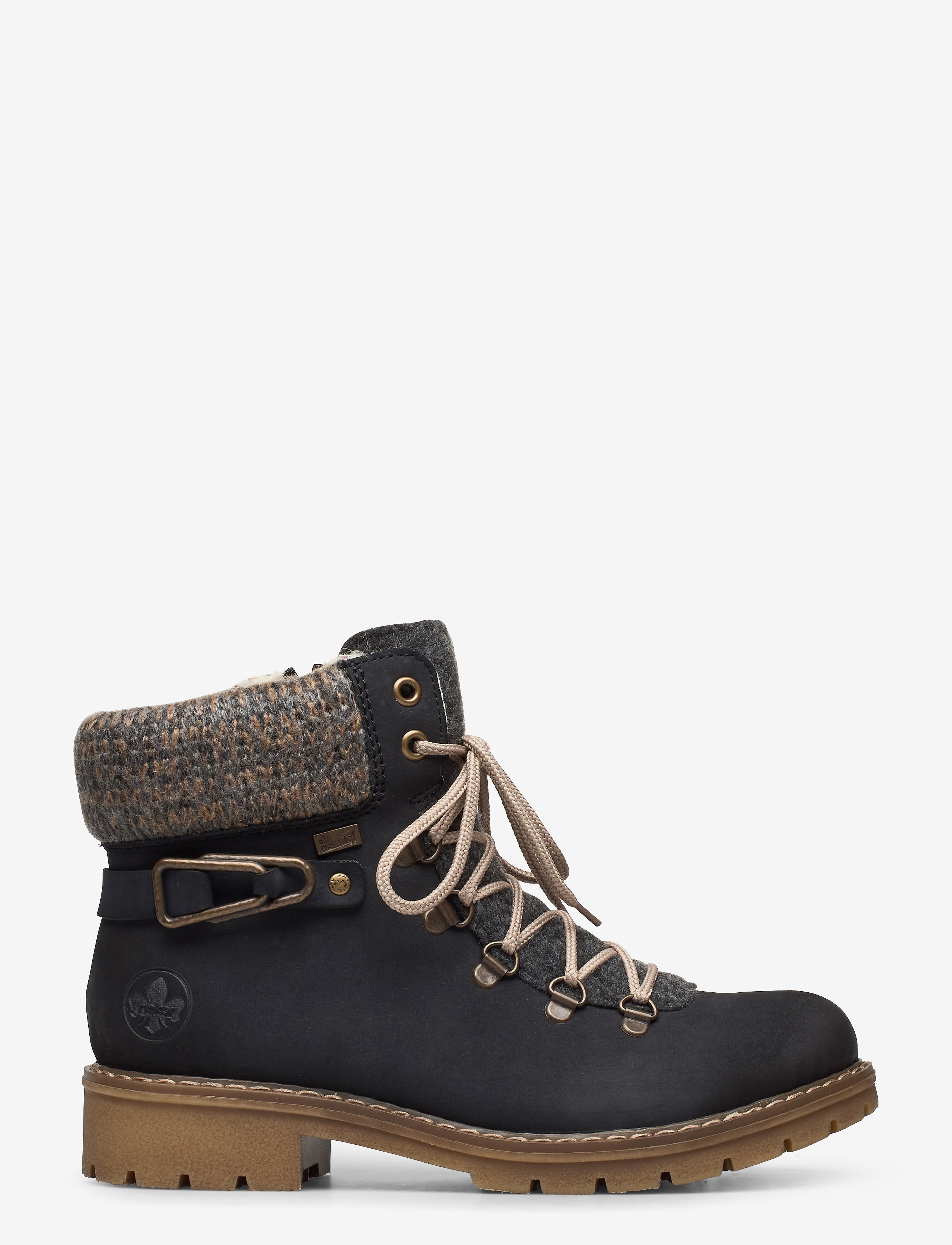 Rieker - Y9131-14 - snøreboots - blue - 1