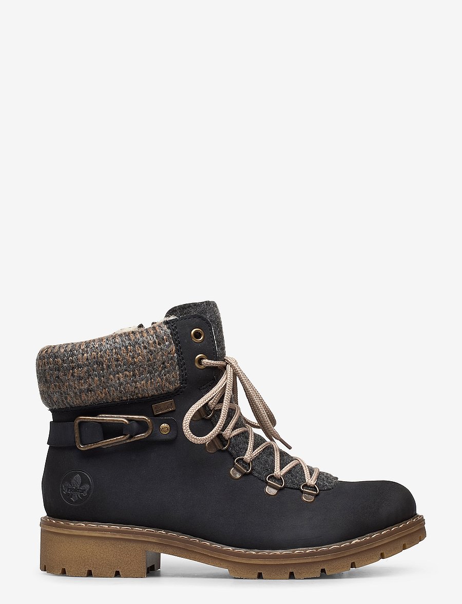 Rieker - Y9131-14 - geschnürte stiefel - blue - 1