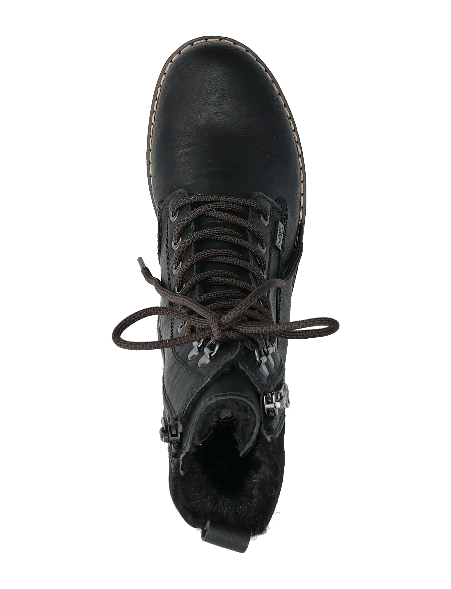 Rieker - Rieker Ladies mid height boots Y9151-00 Black - madalad poolsaapad - black - 3