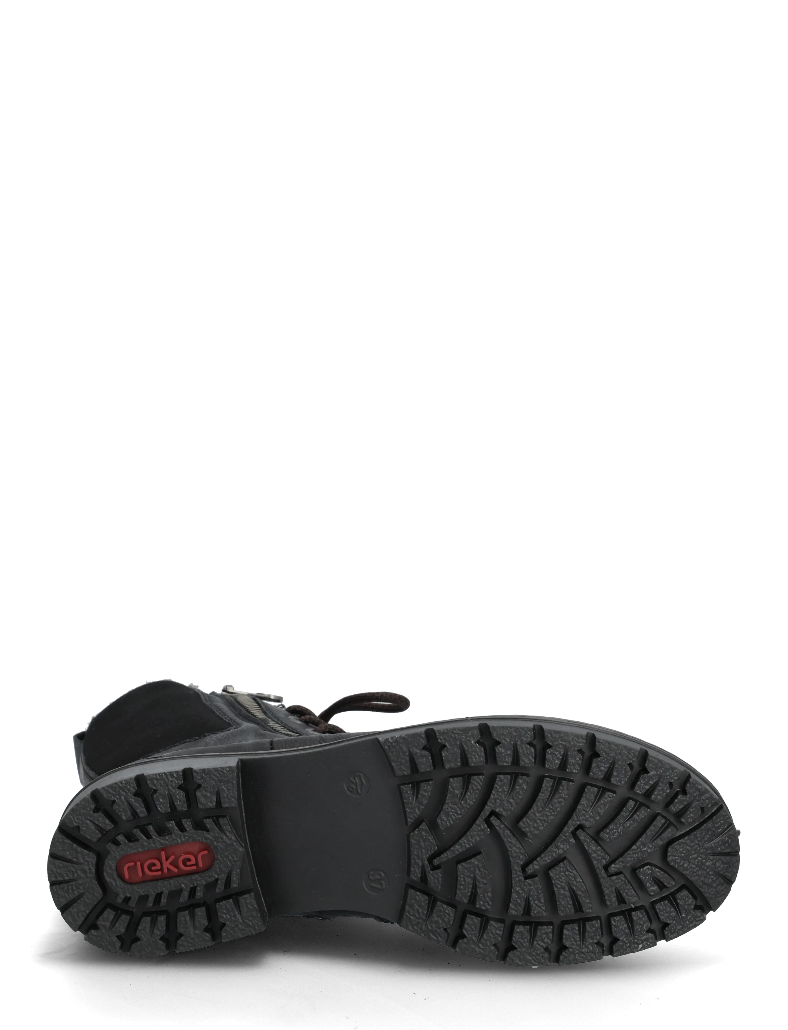 Rieker - Rieker Ladies mid height boots Y9151-00 Black - flat ankle boots - black - 4