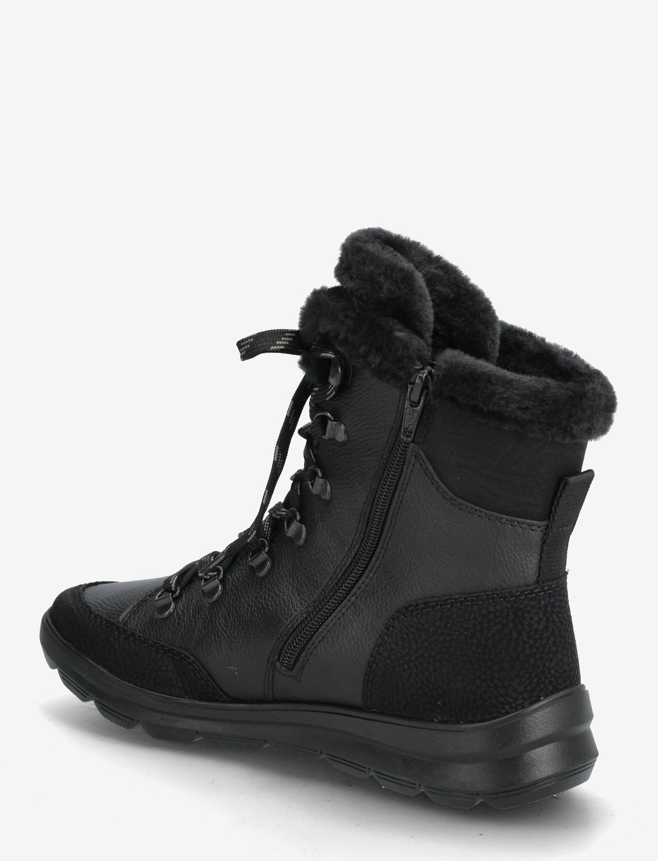 Rieker - Z0000 - snørestøvler - black - 2