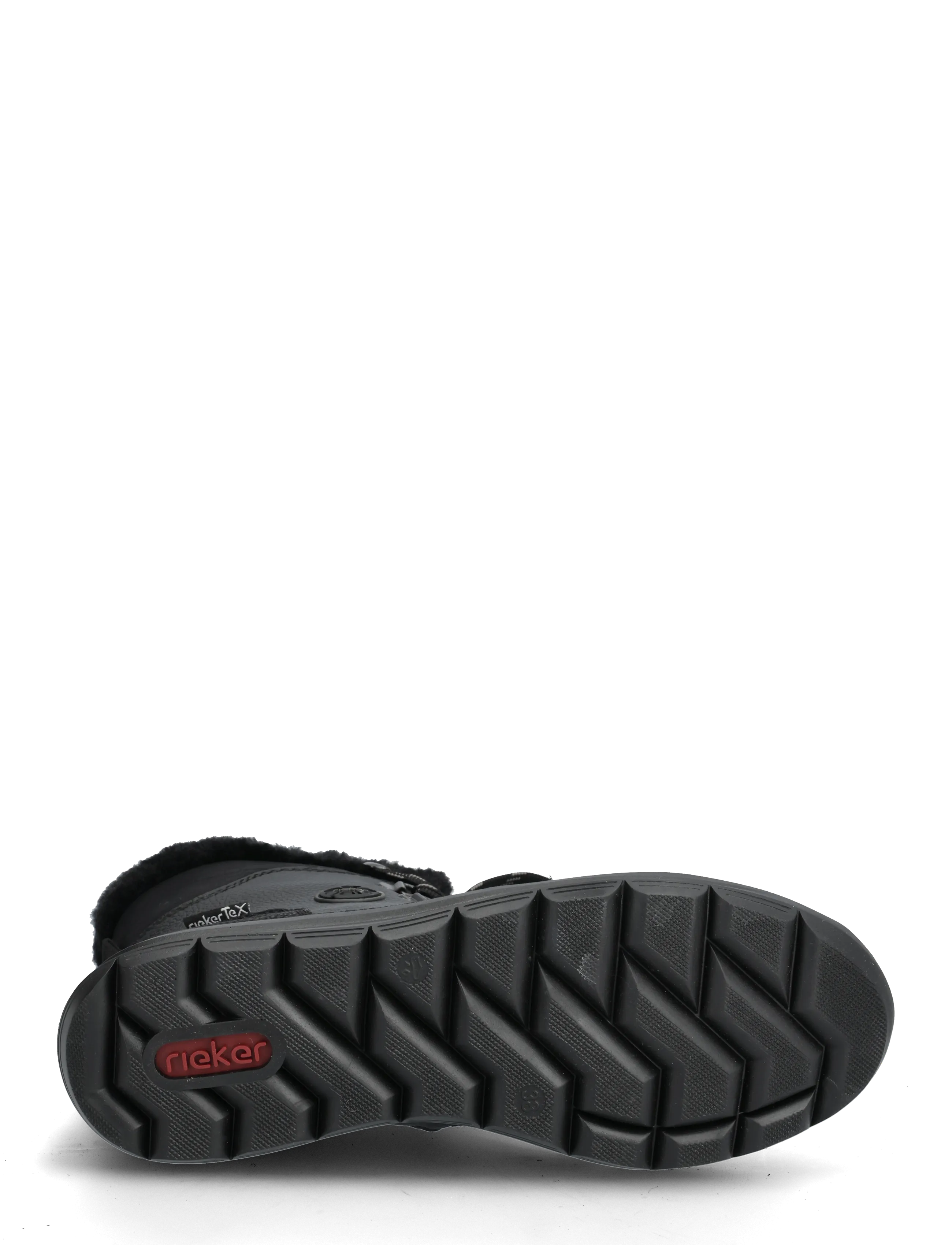 Rieker - Z0000 - geschnürte stiefel - black - 4