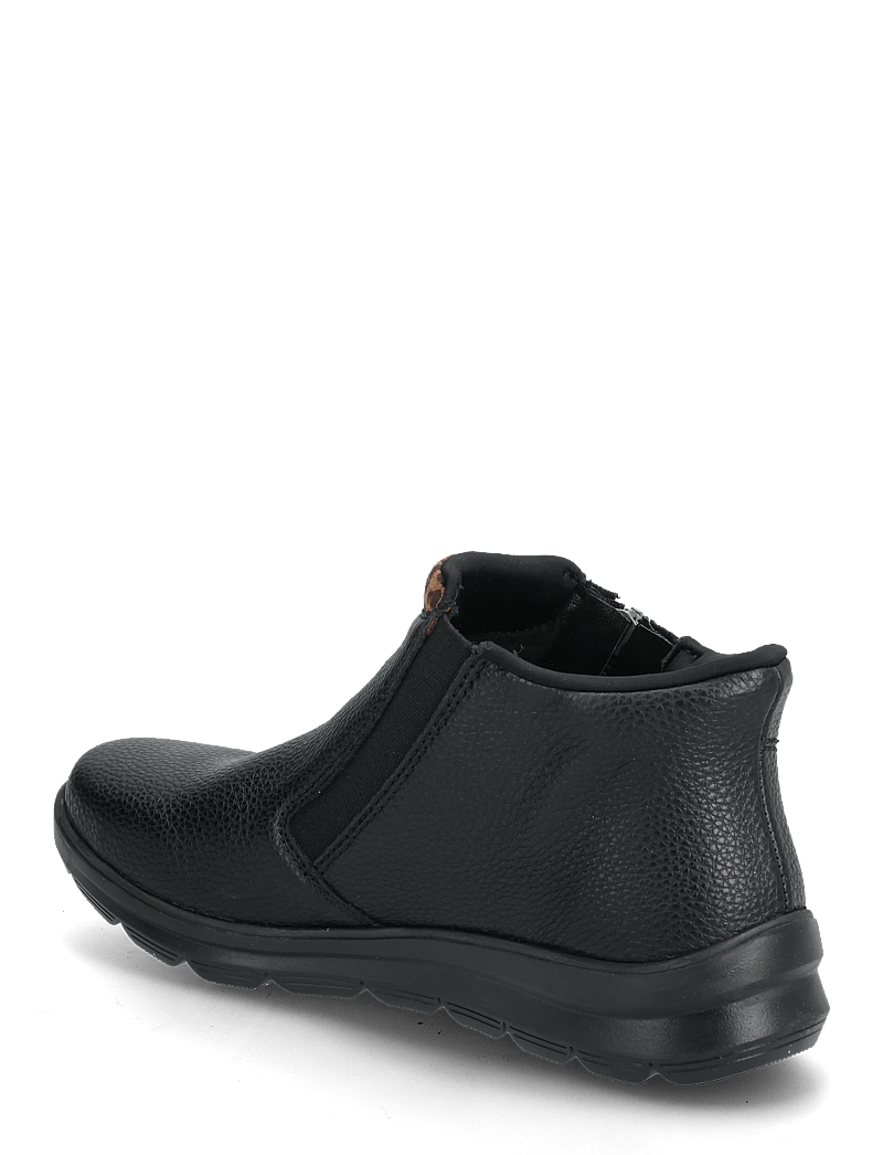 Rieker - Z0059 - flade ankelstøvler - black - 2