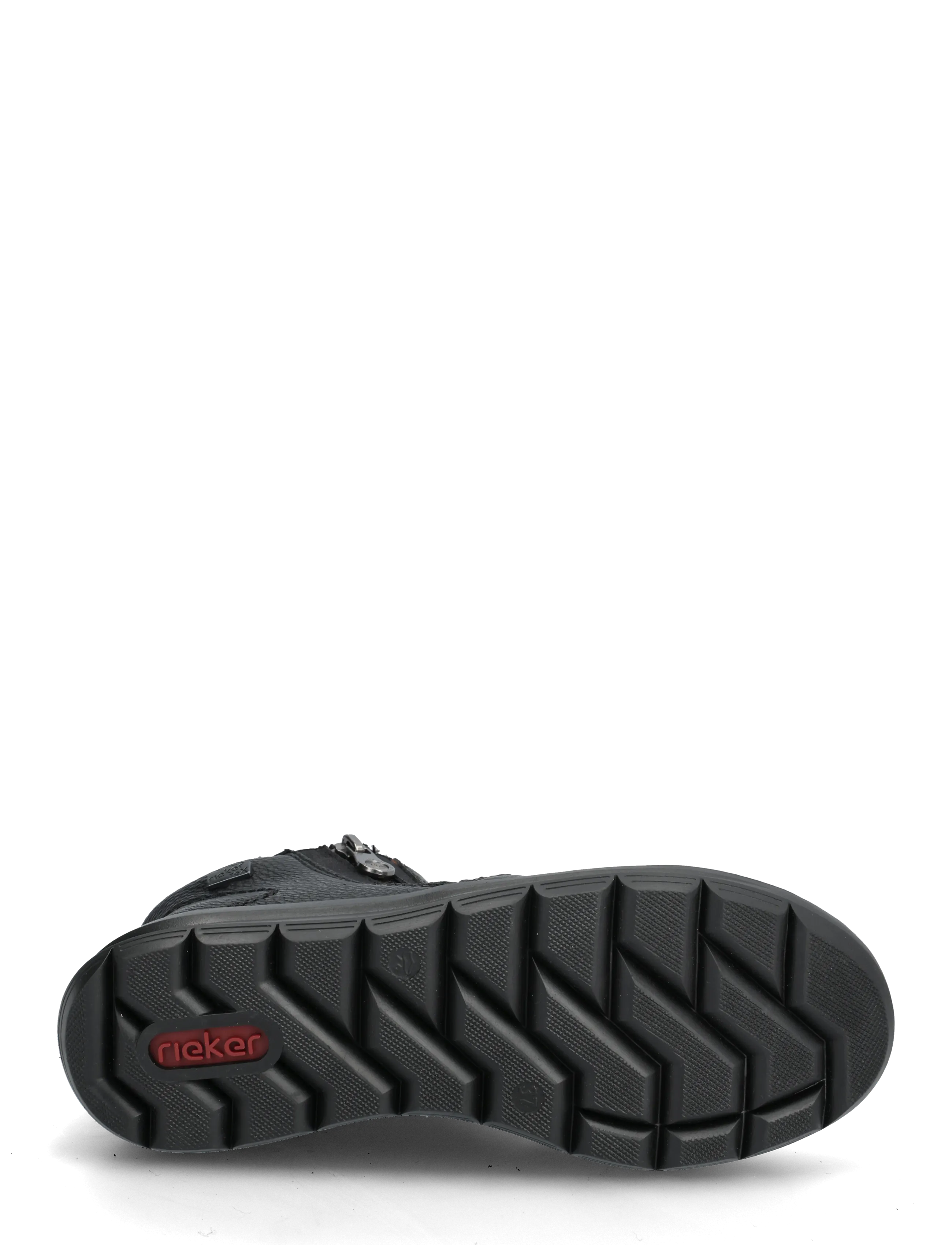 Rieker - Rieker Ladies short boots Z0059-00 Black - flache stiefeletten - black - 4