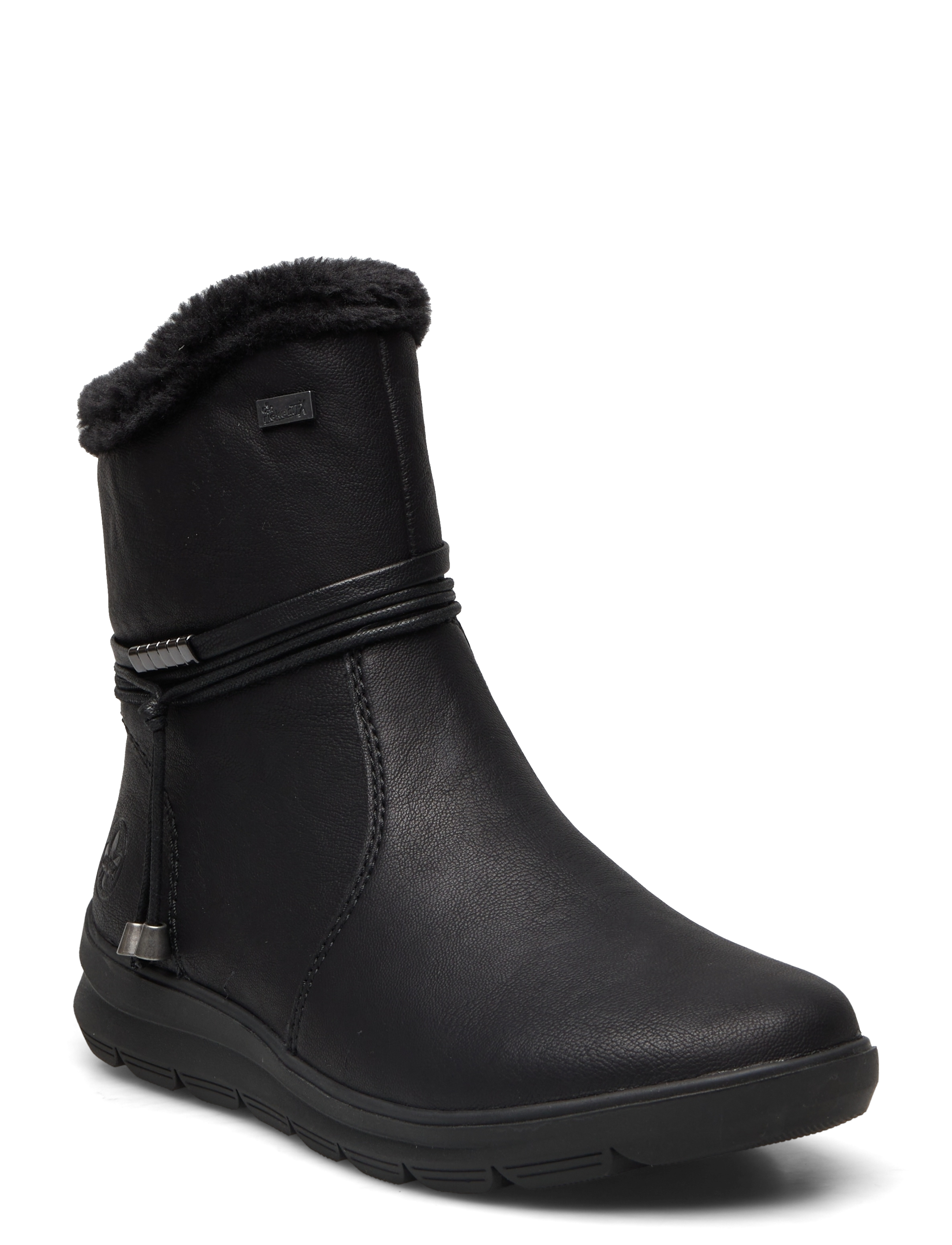 Rieker Rieker Ladies mid height boots Z0070-00 Black - Uus - BLACK / black