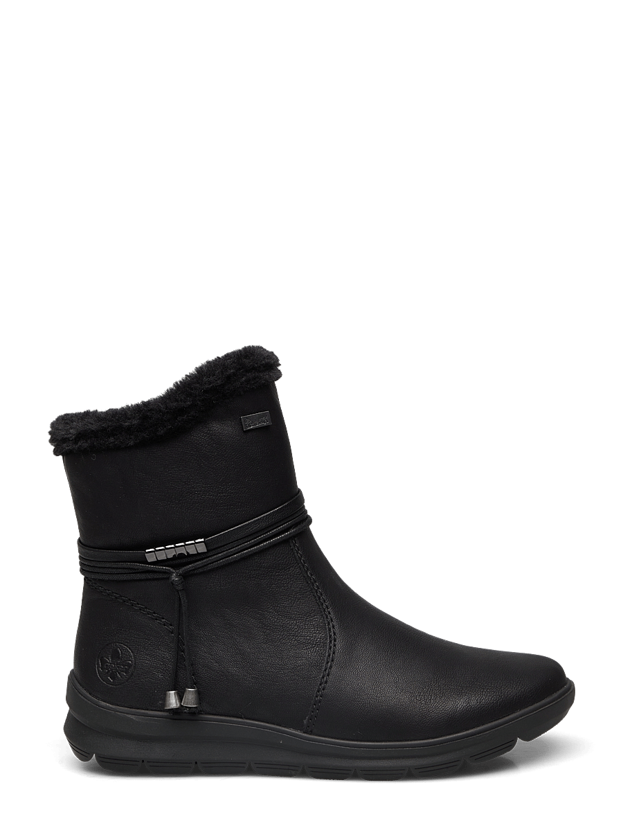 Rieker - Rieker Ladies mid height boots Z0070-00 Black - winterschuhe - black - 1