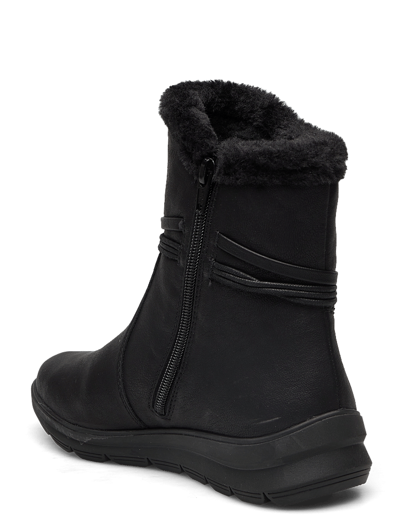 Rieker - Rieker Ladies mid height boots Z0070-00 Black - winterschuhe - black - 2
