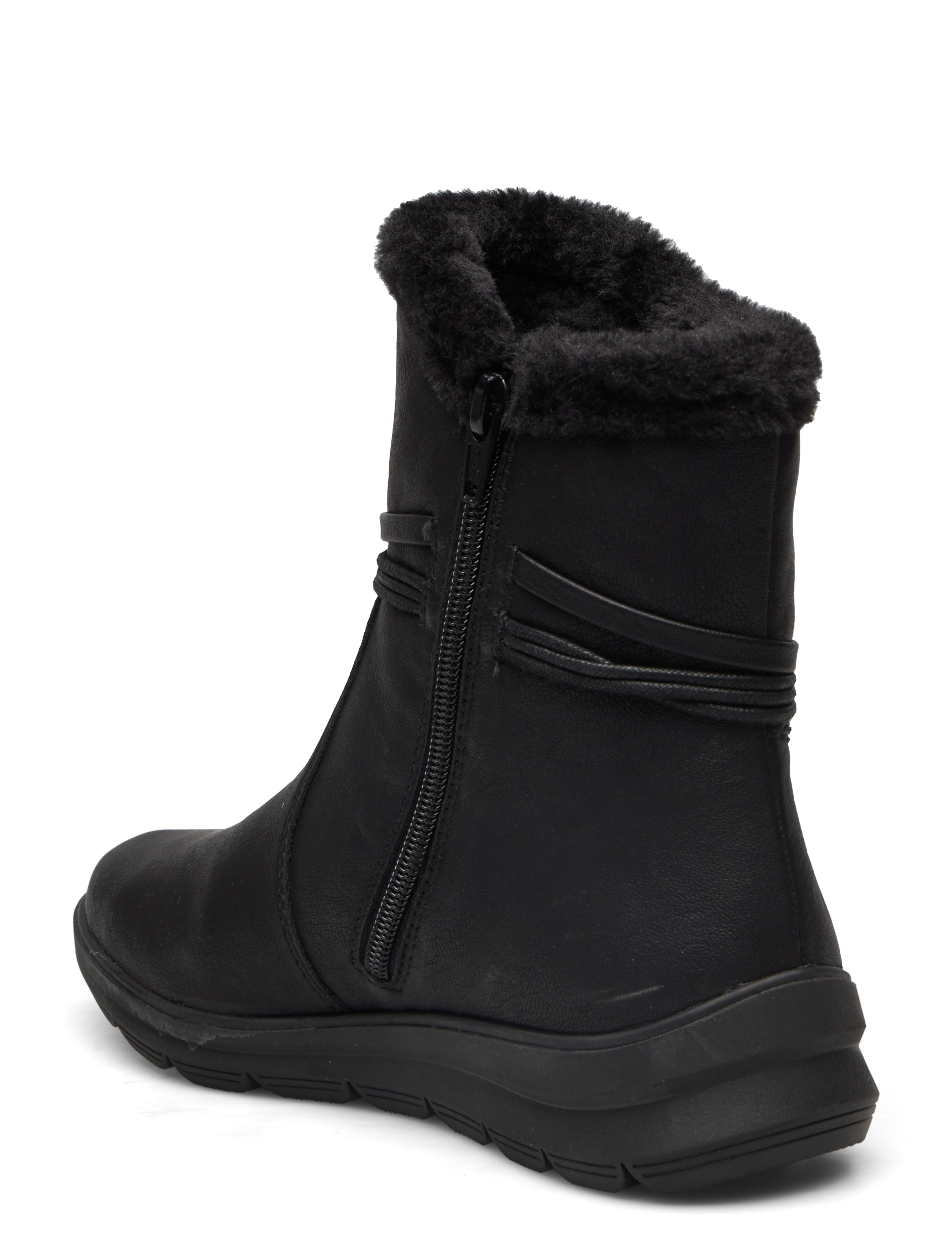 Rieker - Rieker Ladies mid height boots Z0070-00 Black - kvinnor - black - 2