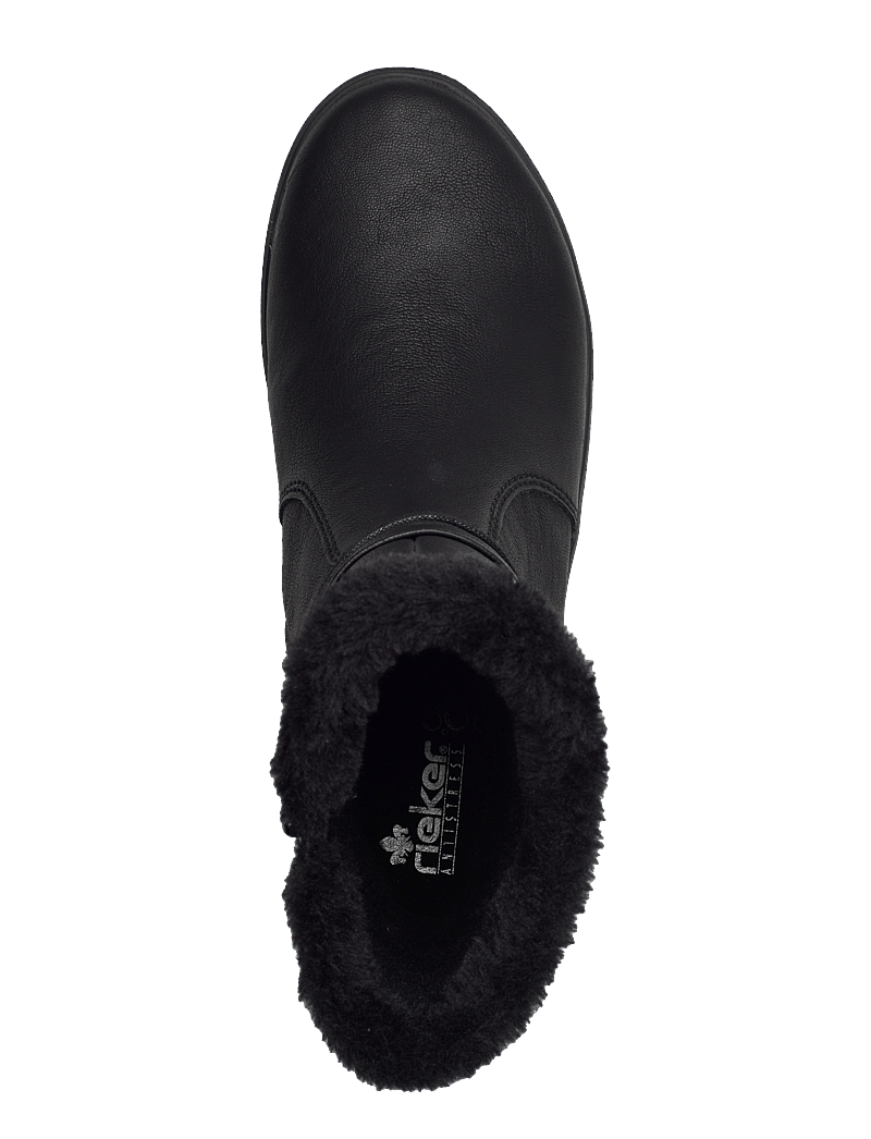 Rieker - Rieker Ladies mid height boots Z0070-00 Black - winterschuhe - black - 3