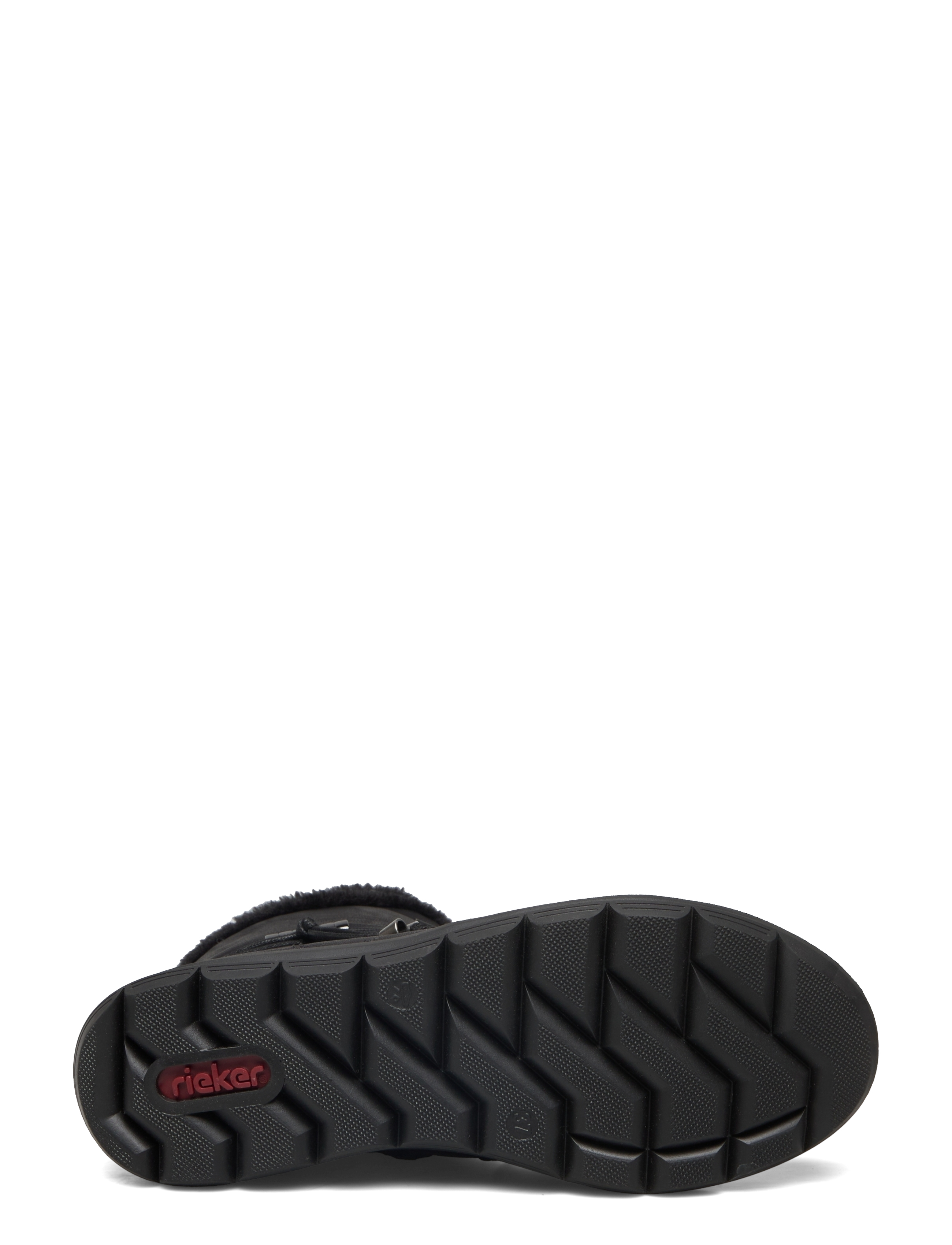 Rieker - Rieker Ladies mid height boots Z0070-00 Black - kvinnor - black - 4