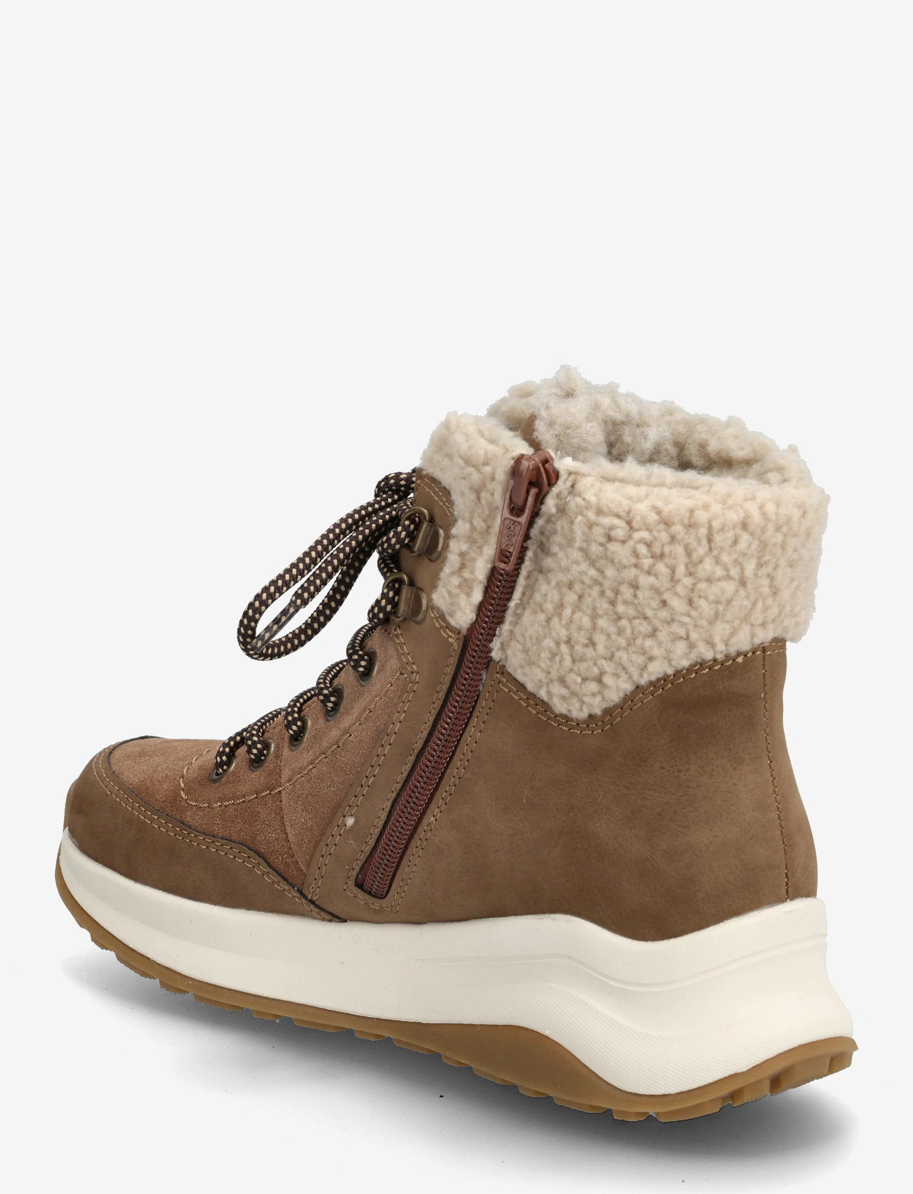 Rieker - Z0820 - varmforede sko - brown - 2