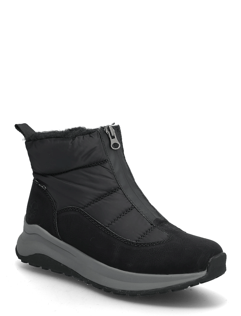 Rieker - Z0851 - flade ankelstøvler - black - 0