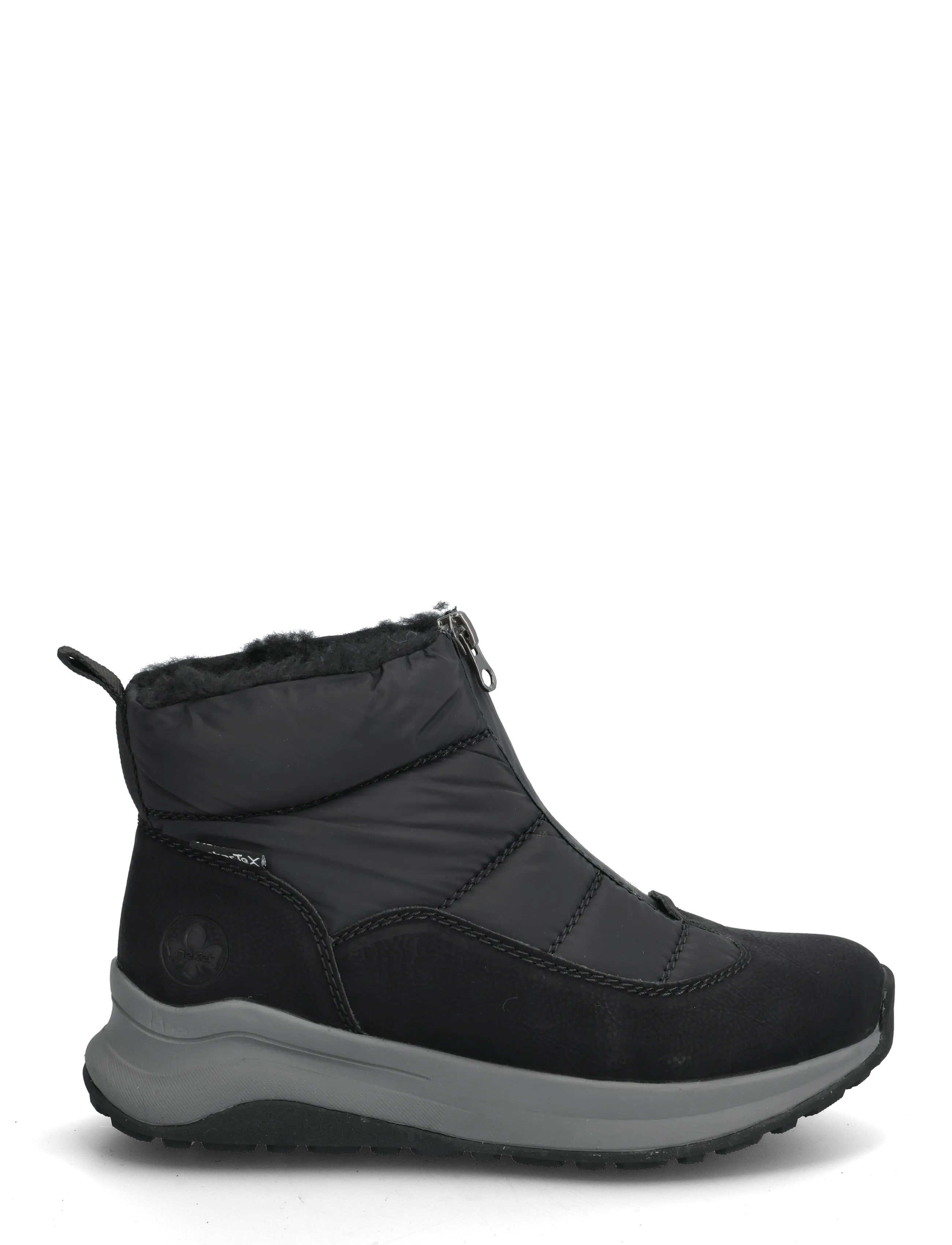 Rieker - Z0851 - madalad poolsaapad - black - 1
