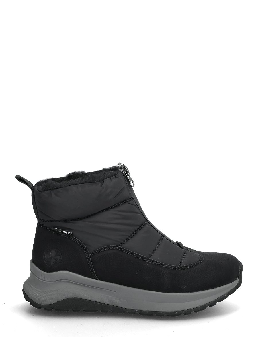 Rieker - Z0851 - madalad poolsaapad - black - 1