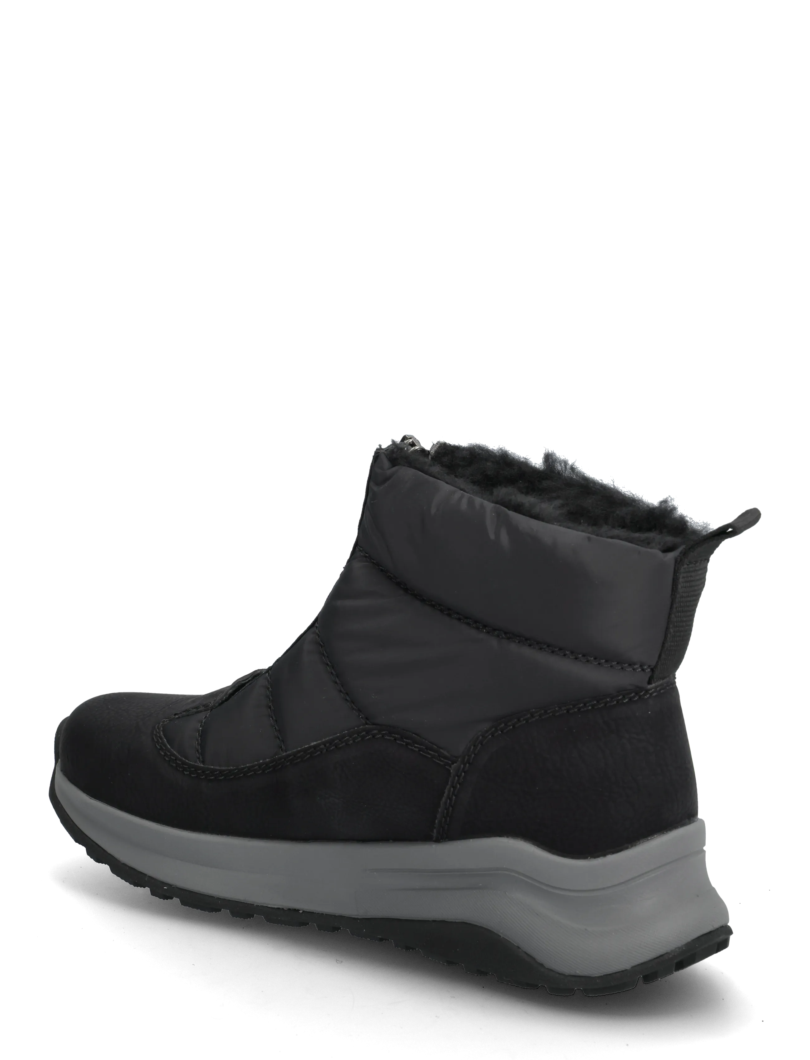 Rieker - Z0851 - madalad poolsaapad - black - 2