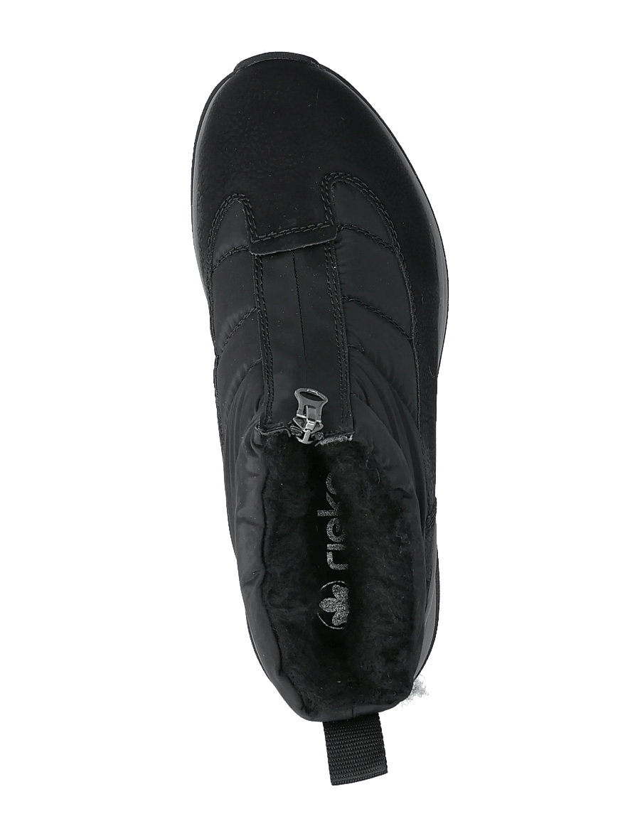 Rieker - Z0851 - madalad poolsaapad - black - 3
