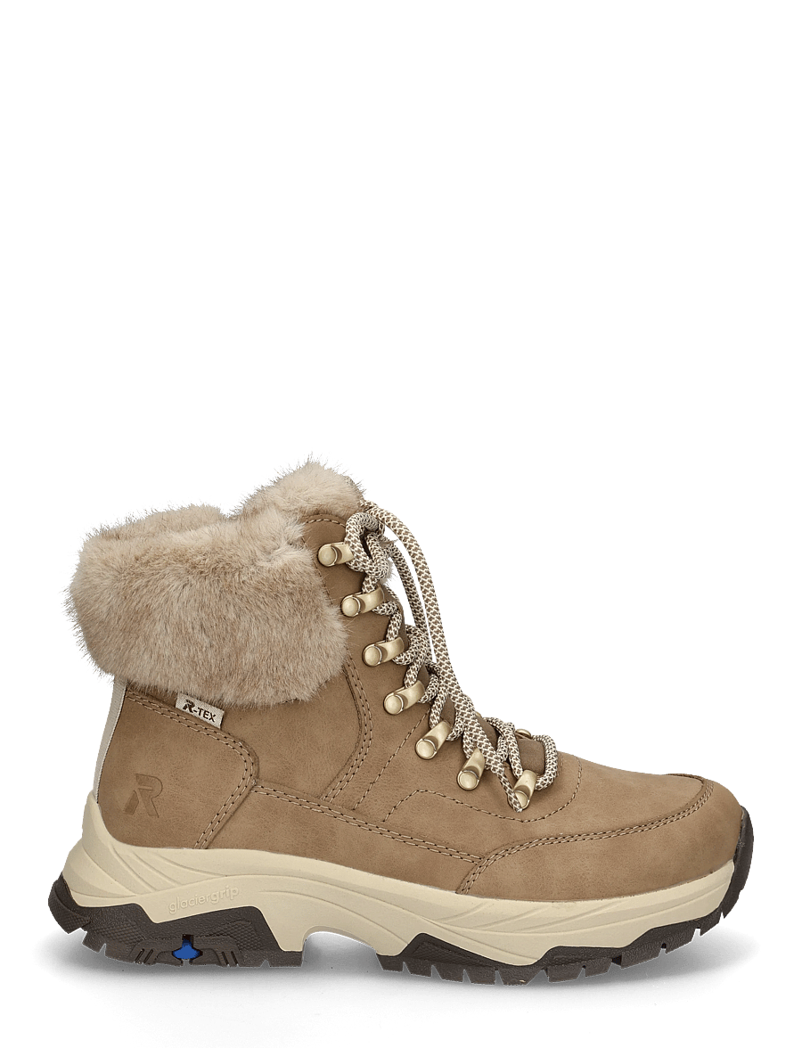 Rieker - Z3971-20 - snørestøvler - beige - 2