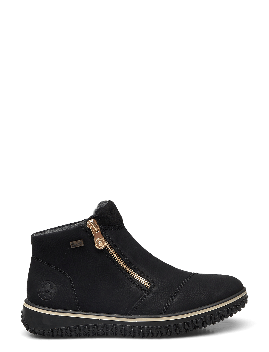 Rieker - Rieker ladies short boots Z4265-00 black - winterschuhe - black - 1