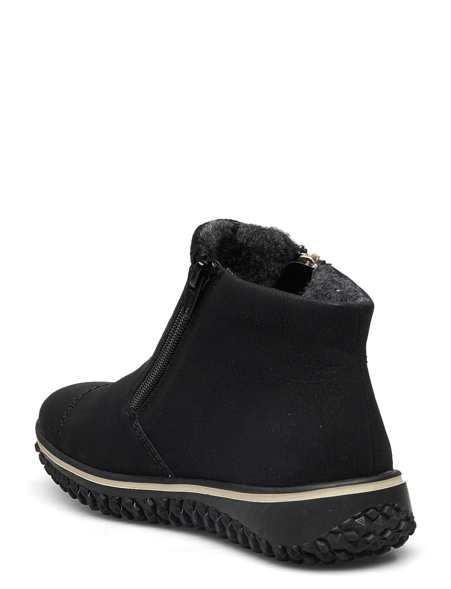 Rieker - Rieker ladies short boots Z4265-00 black - winterschuhe - black - 2