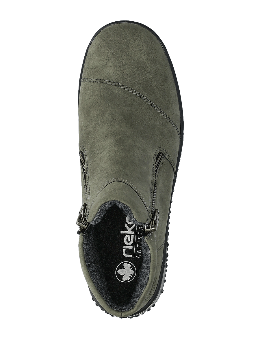 Rieker - Rieker ladies short boots Z4265-00 black - winterschuhe - green - 3