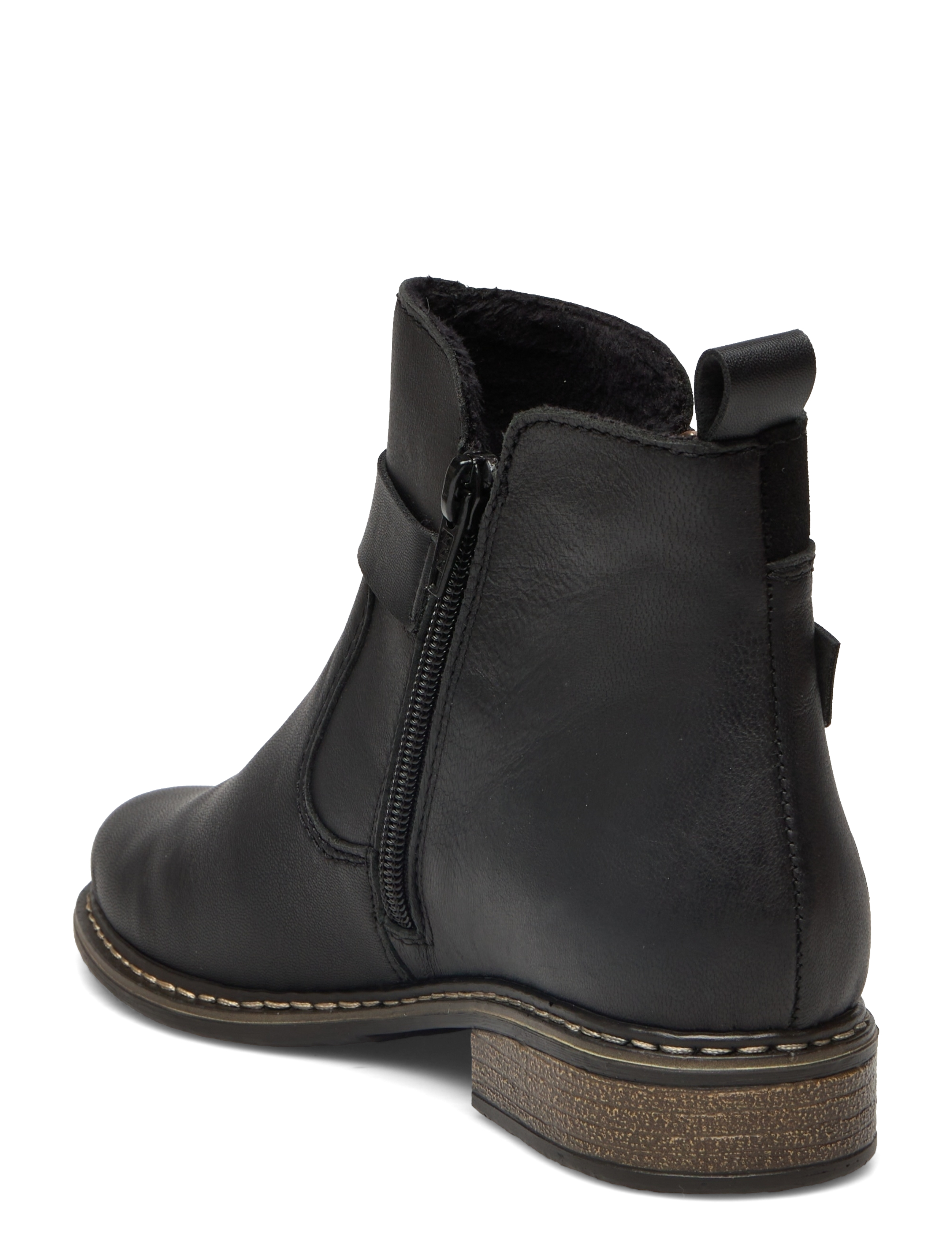 Rieker - Z4959 - platta ankelboots - black - 2