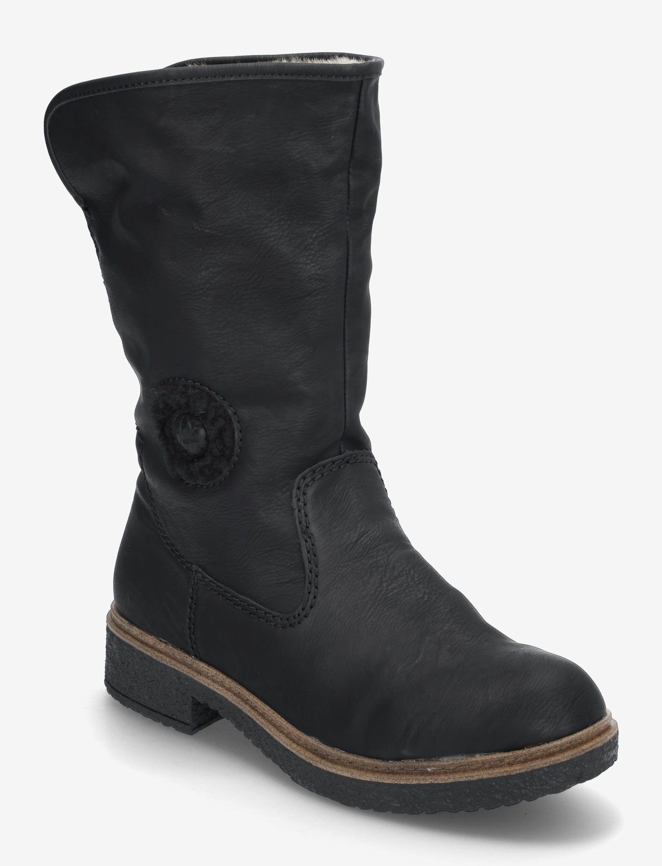 Rieker - Z5054 - varmfodrade skor - black - 0