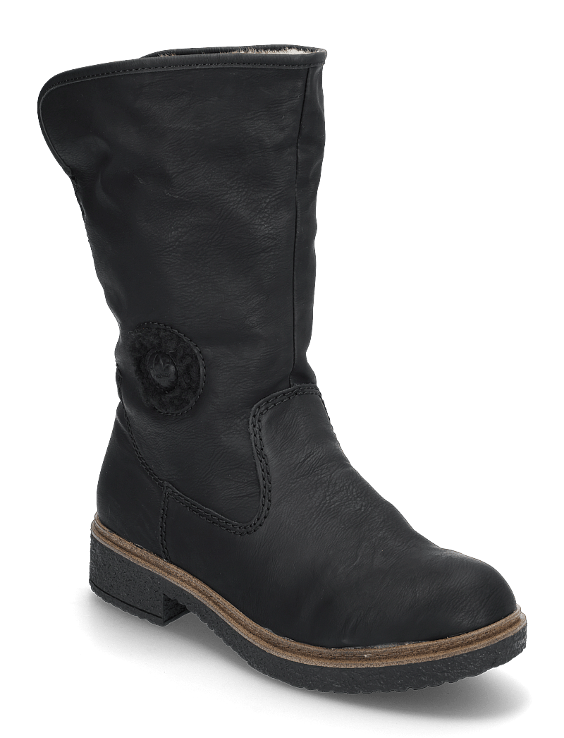 Rieker - Z5054 - varmfodrade skor - black - 0